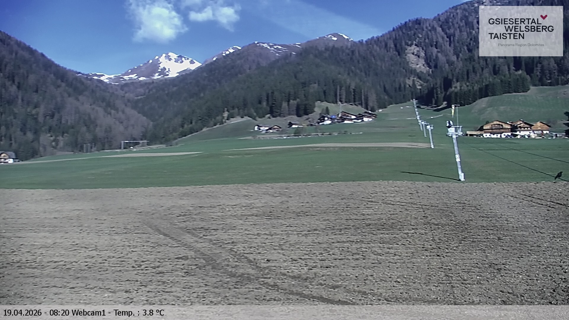 Archived image Webcam Binter – St. Magdalena, Gsiesertal (Südtirol)