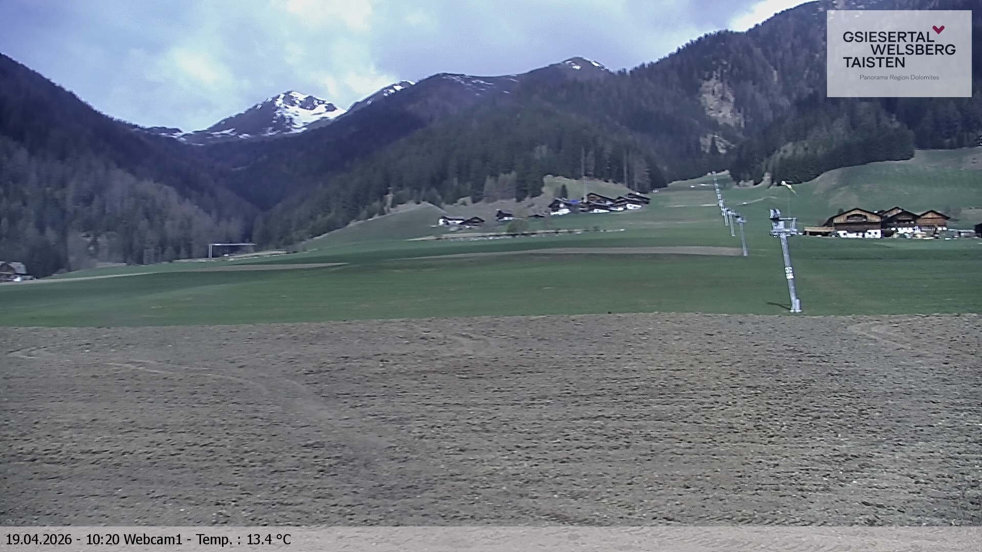 Archived image Webcam Binter – St. Magdalena, Gsiesertal (Südtirol)