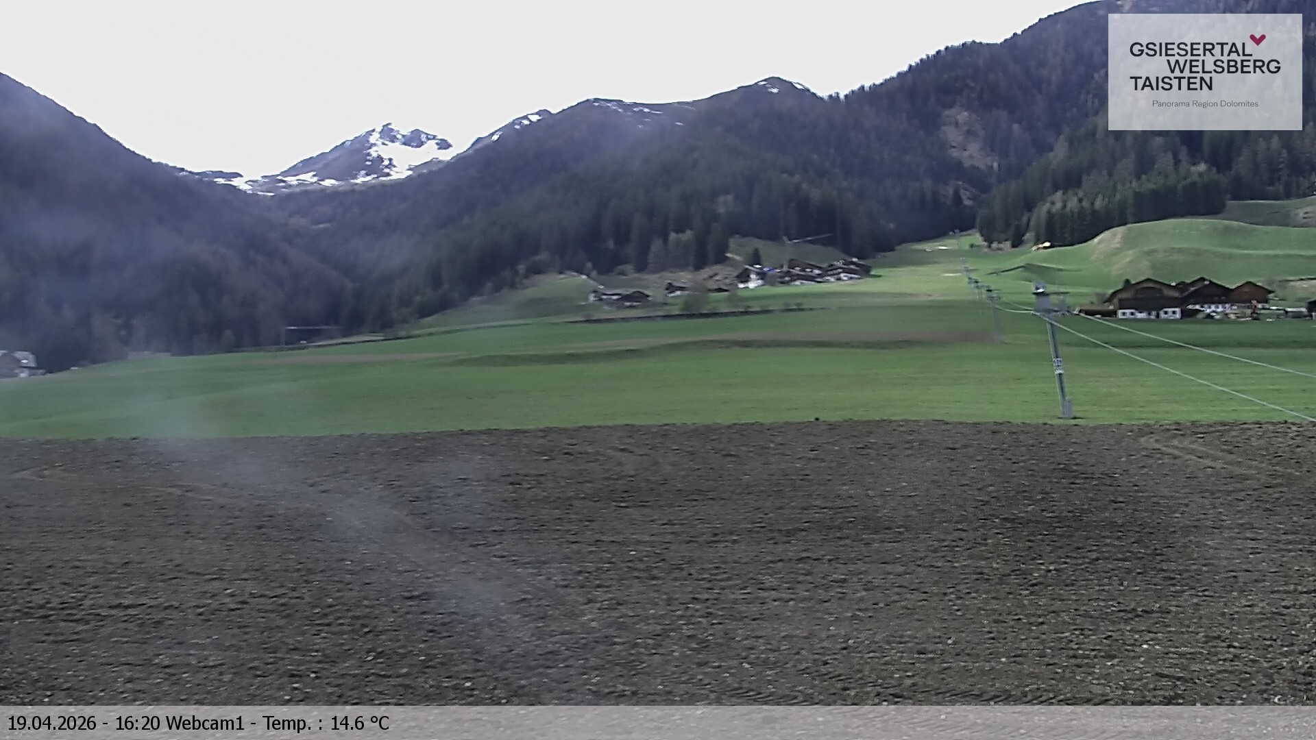 Archived image Webcam Binter – St. Magdalena, Gsiesertal (Südtirol)