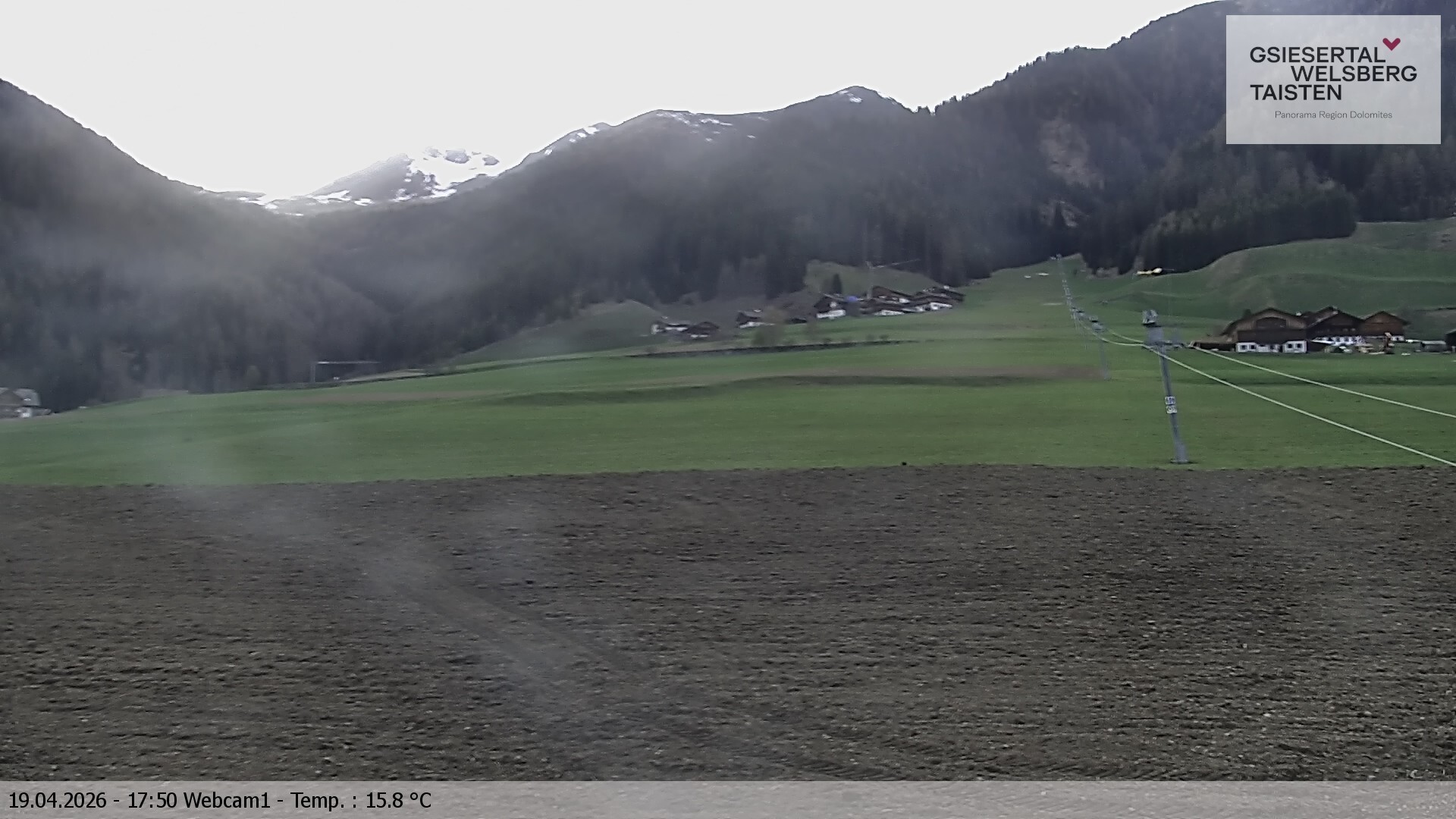 Archived image Webcam Binter – St. Magdalena, Gsiesertal (Südtirol)
