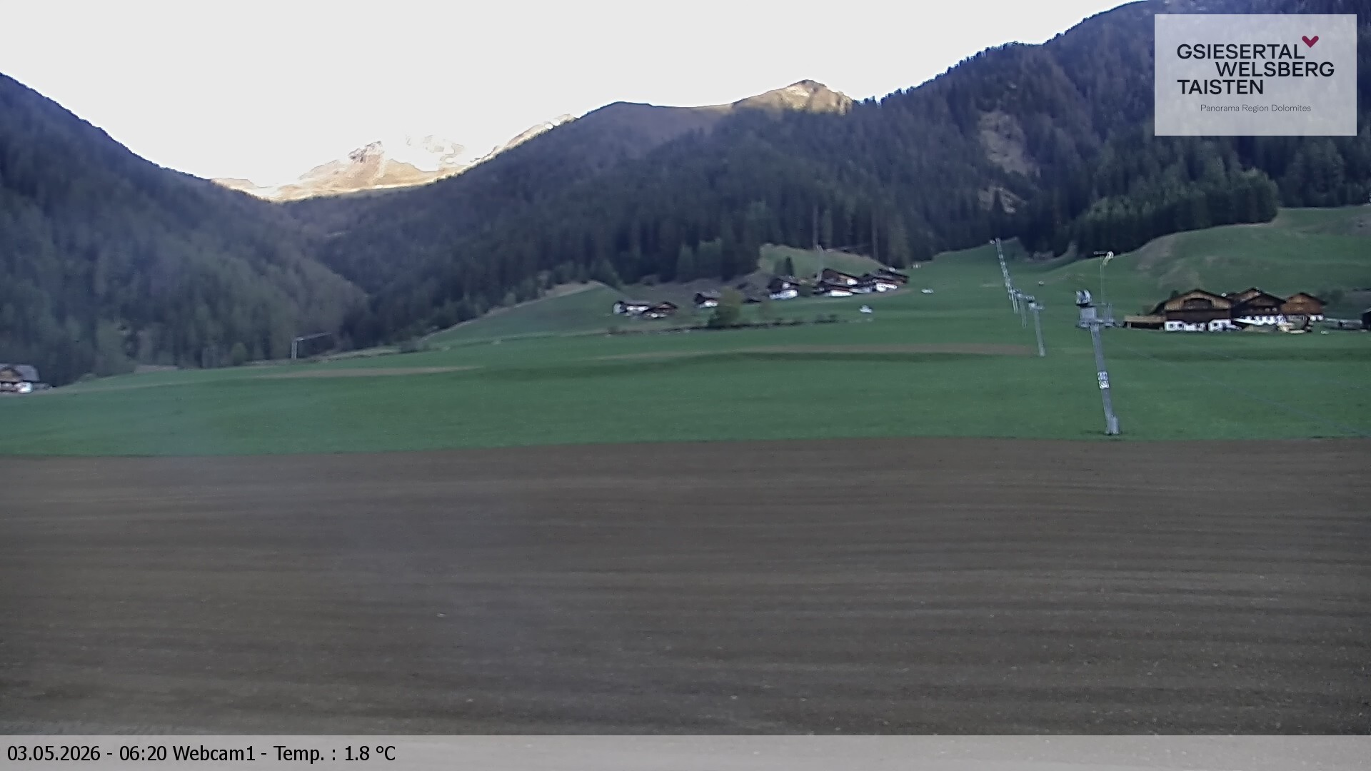 Archiv Foto Webcam Binter Höfe – St. Magdalena, Gsiesertal (Südtirol)