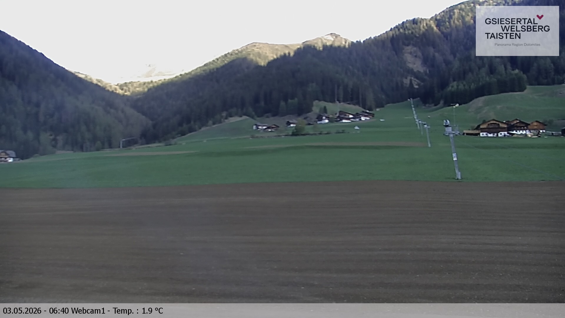Archiv Foto Webcam Binter Höfe – St. Magdalena, Gsiesertal (Südtirol)