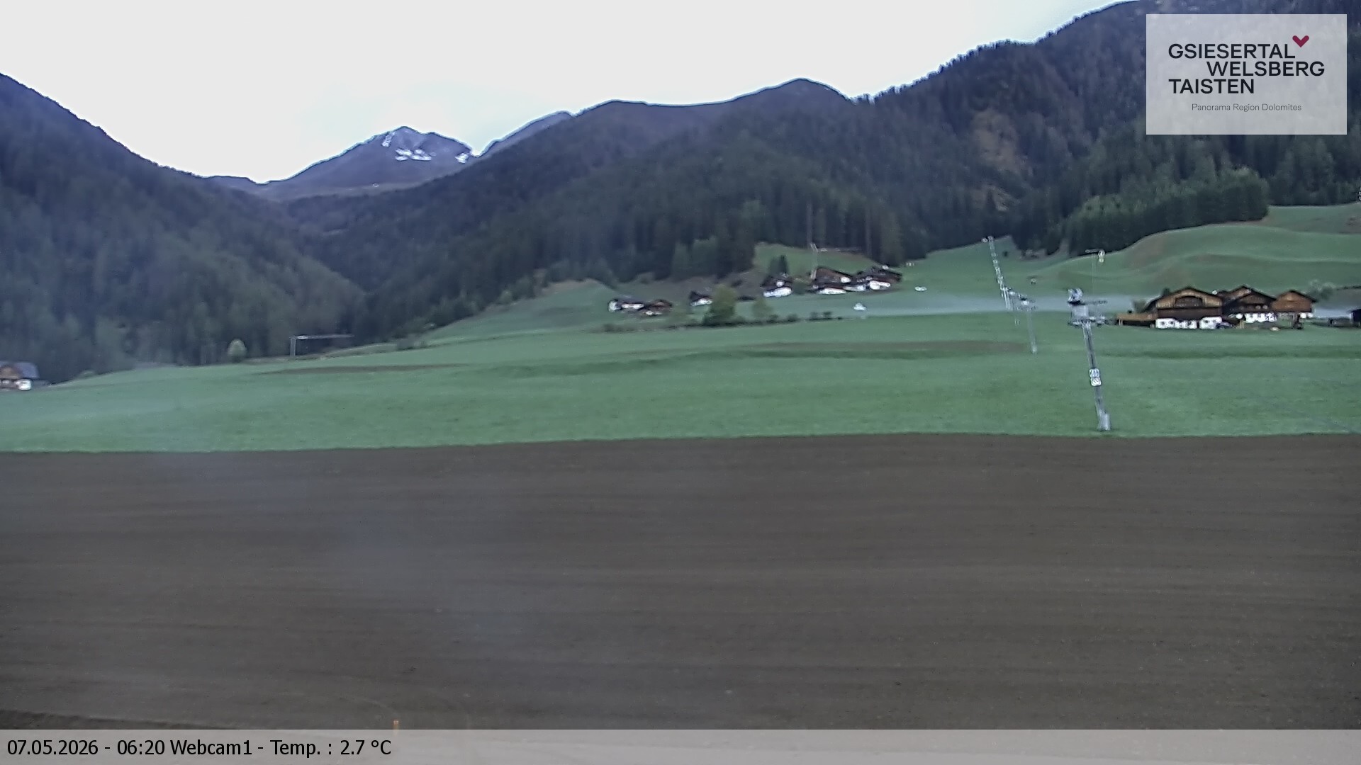 Archiv Foto Webcam Binter Höfe – St. Magdalena, Gsiesertal (Südtirol)