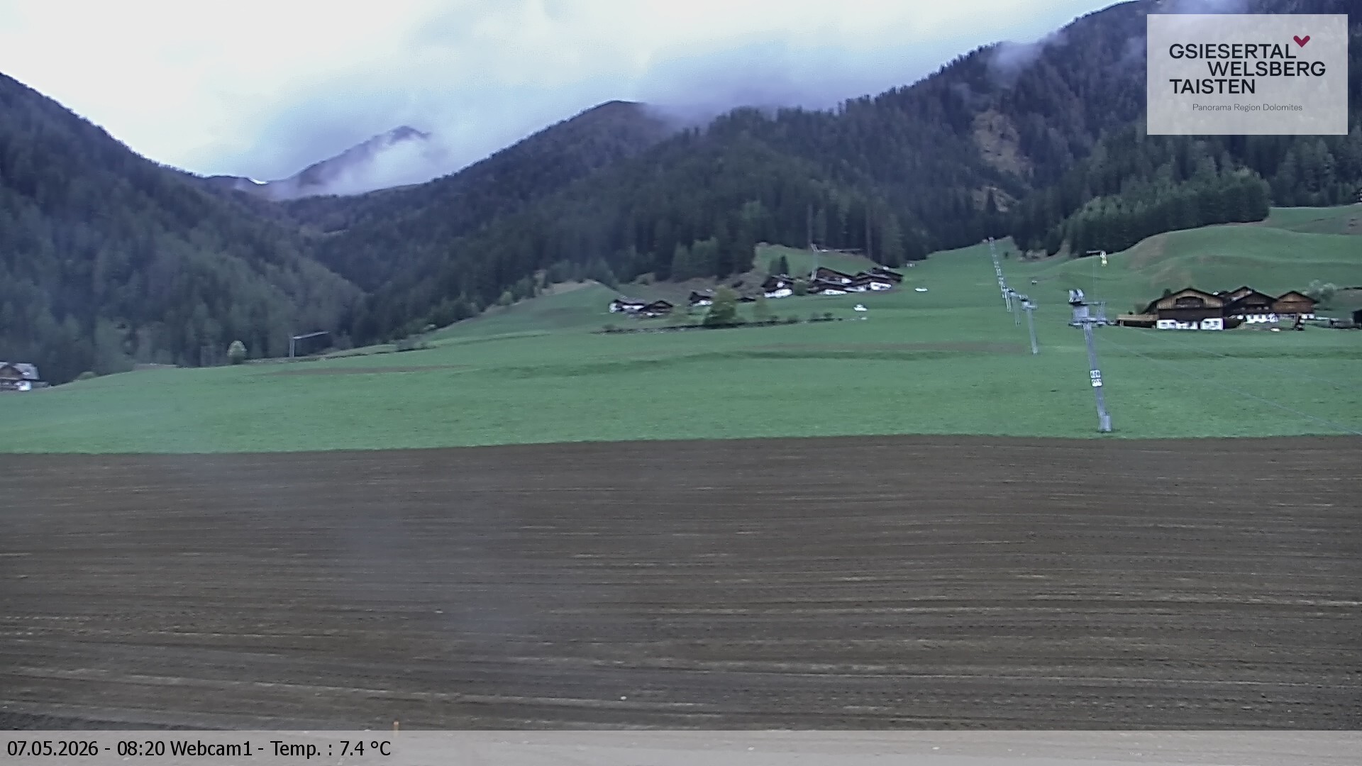 Archiv Foto Webcam Binter Höfe – St. Magdalena, Gsiesertal (Südtirol)