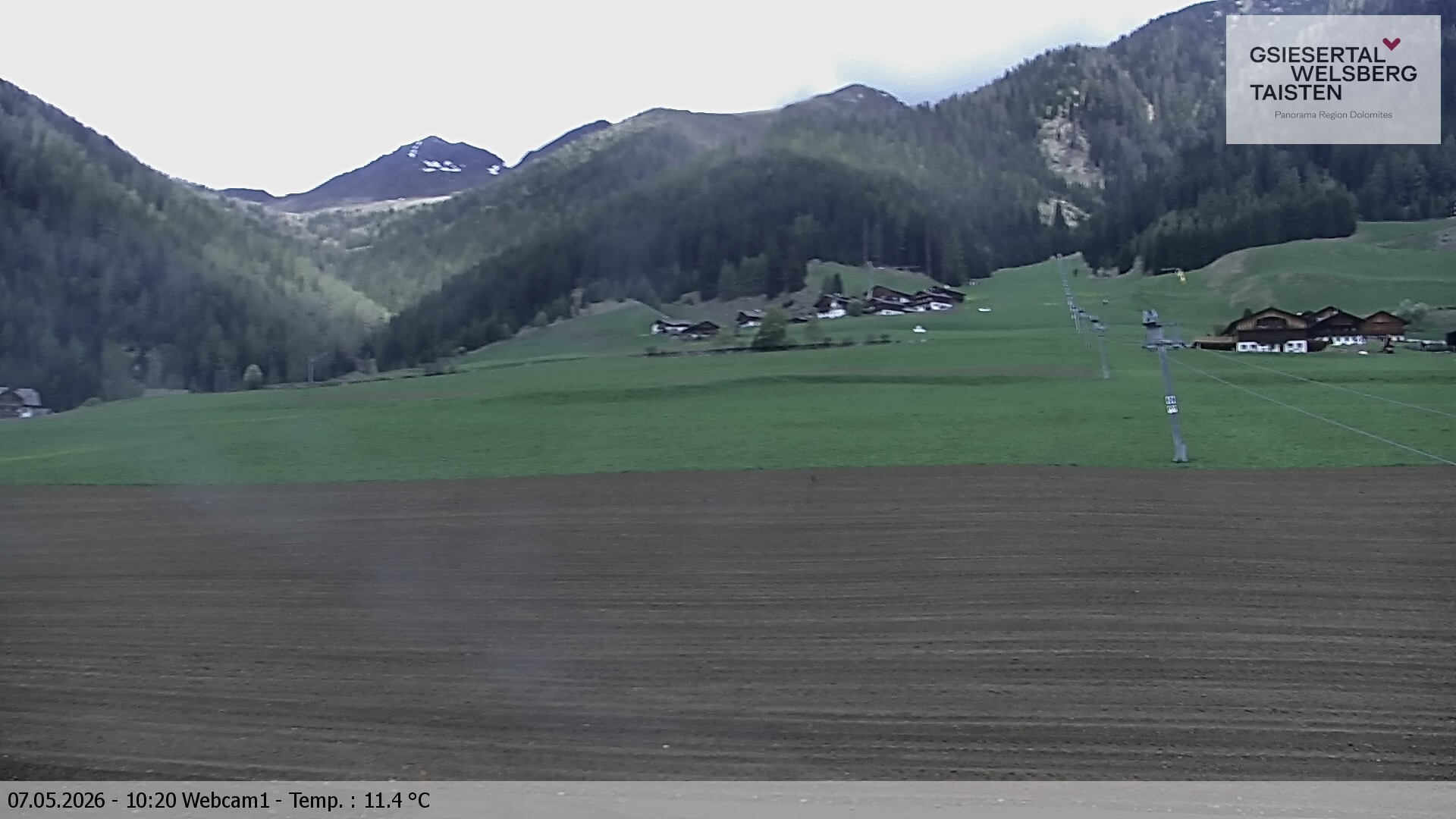 Archiv Foto Webcam Binter Höfe – St. Magdalena, Gsiesertal (Südtirol)
