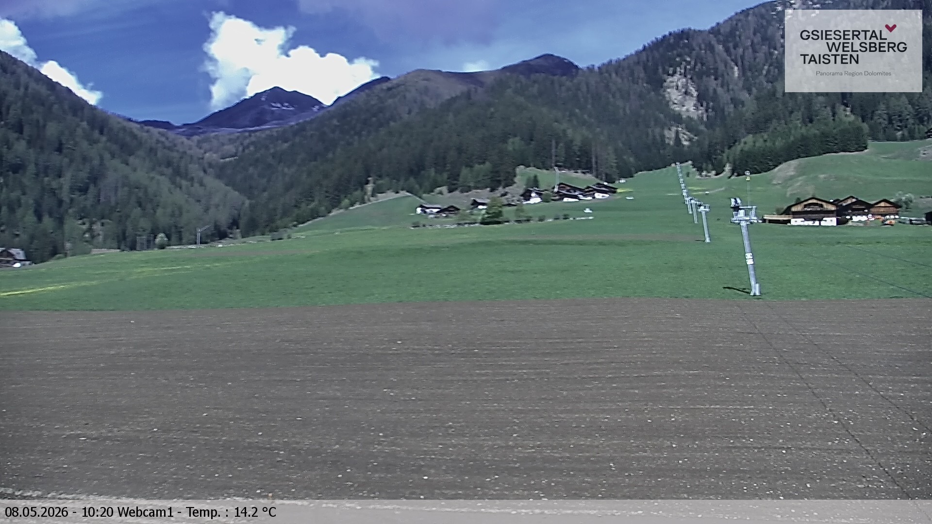 Archived image Webcam Binter – St. Magdalena, Gsiesertal (Südtirol)