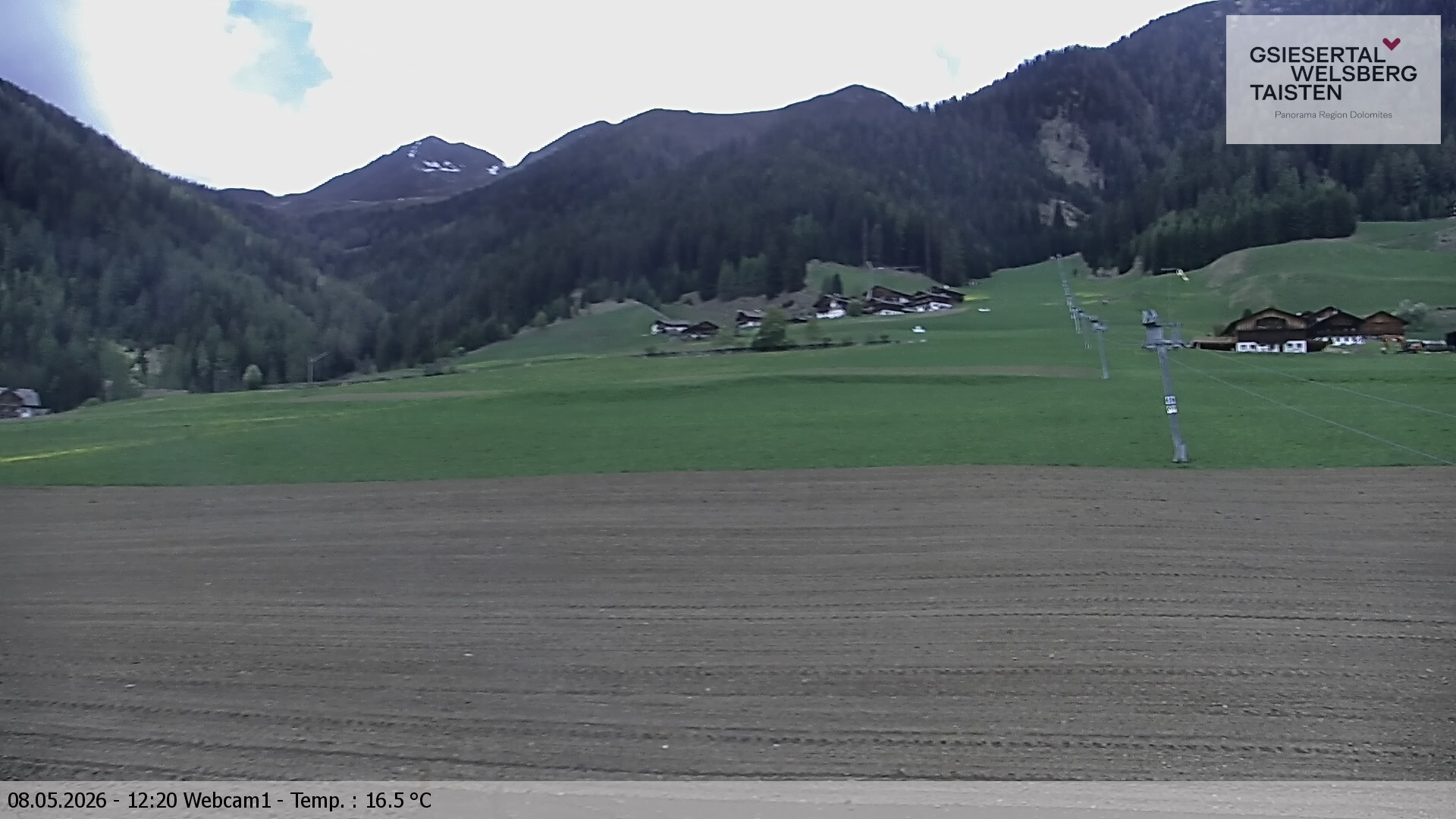 Archived image Webcam Binter – St. Magdalena, Gsiesertal (Südtirol)