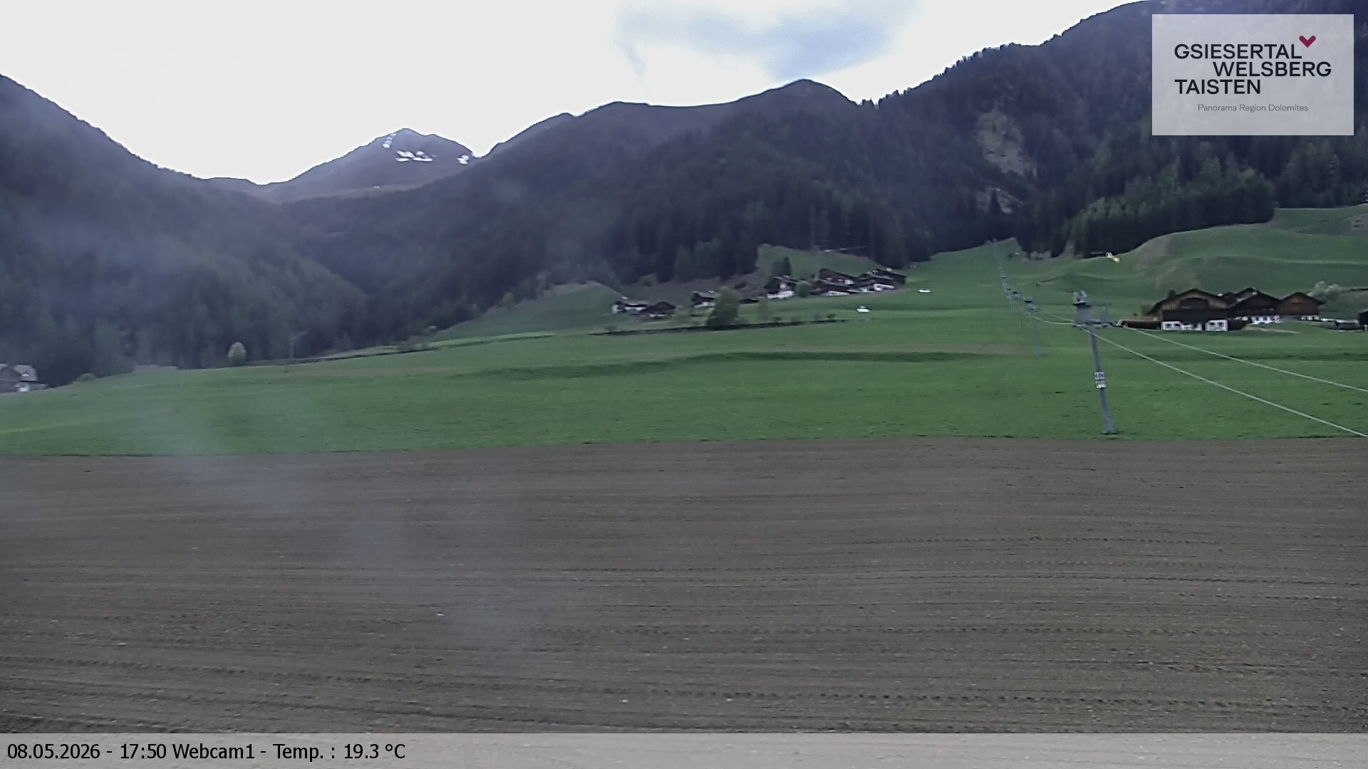 Archived image Webcam Binter – St. Magdalena, Gsiesertal (Südtirol)