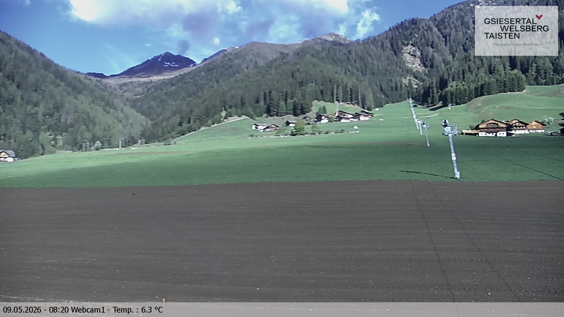 Archiv Foto Webcam Binter Höfe – St. Magdalena, Gsiesertal (Südtirol)