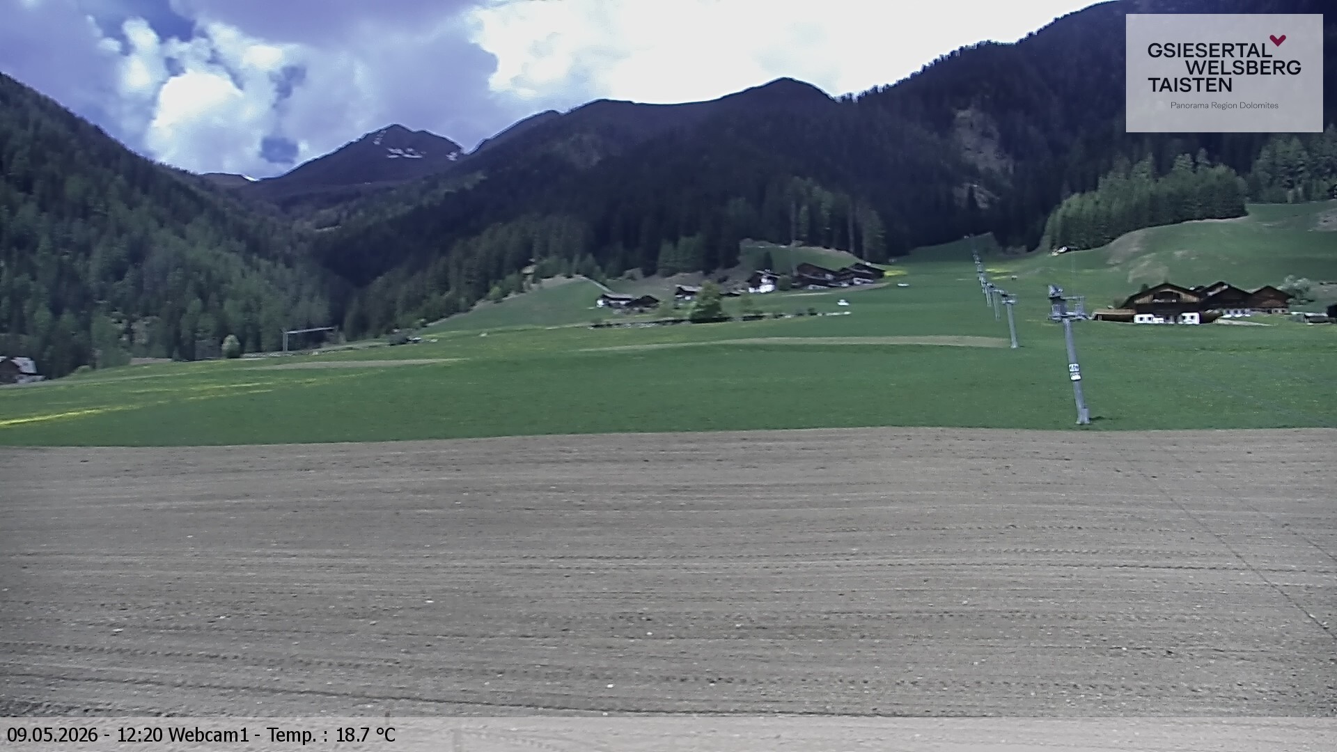 Archiv Foto Webcam Binter Höfe – St. Magdalena, Gsiesertal (Südtirol)