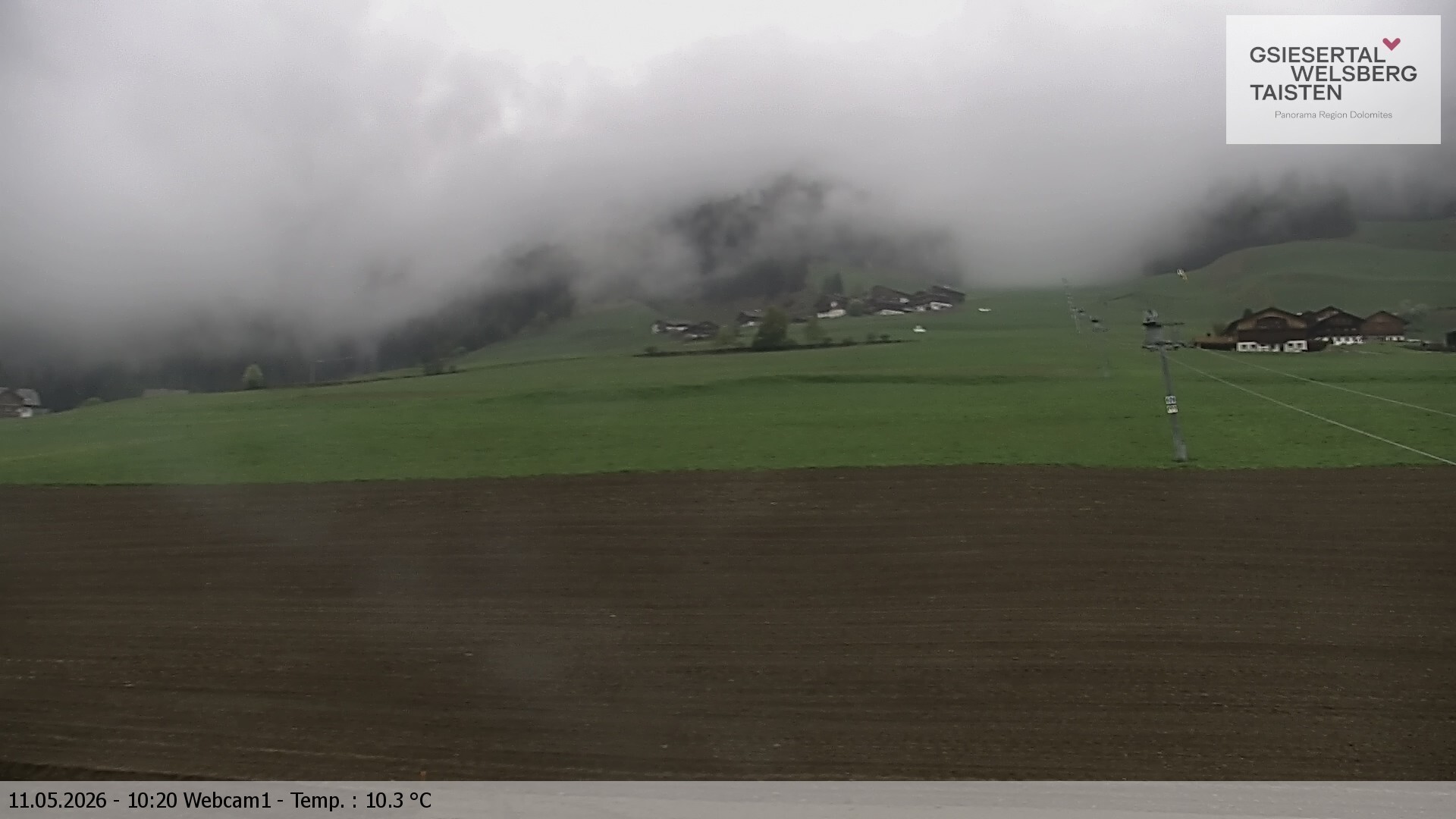 Archived image Webcam Binter – St. Magdalena, Gsiesertal (Südtirol)