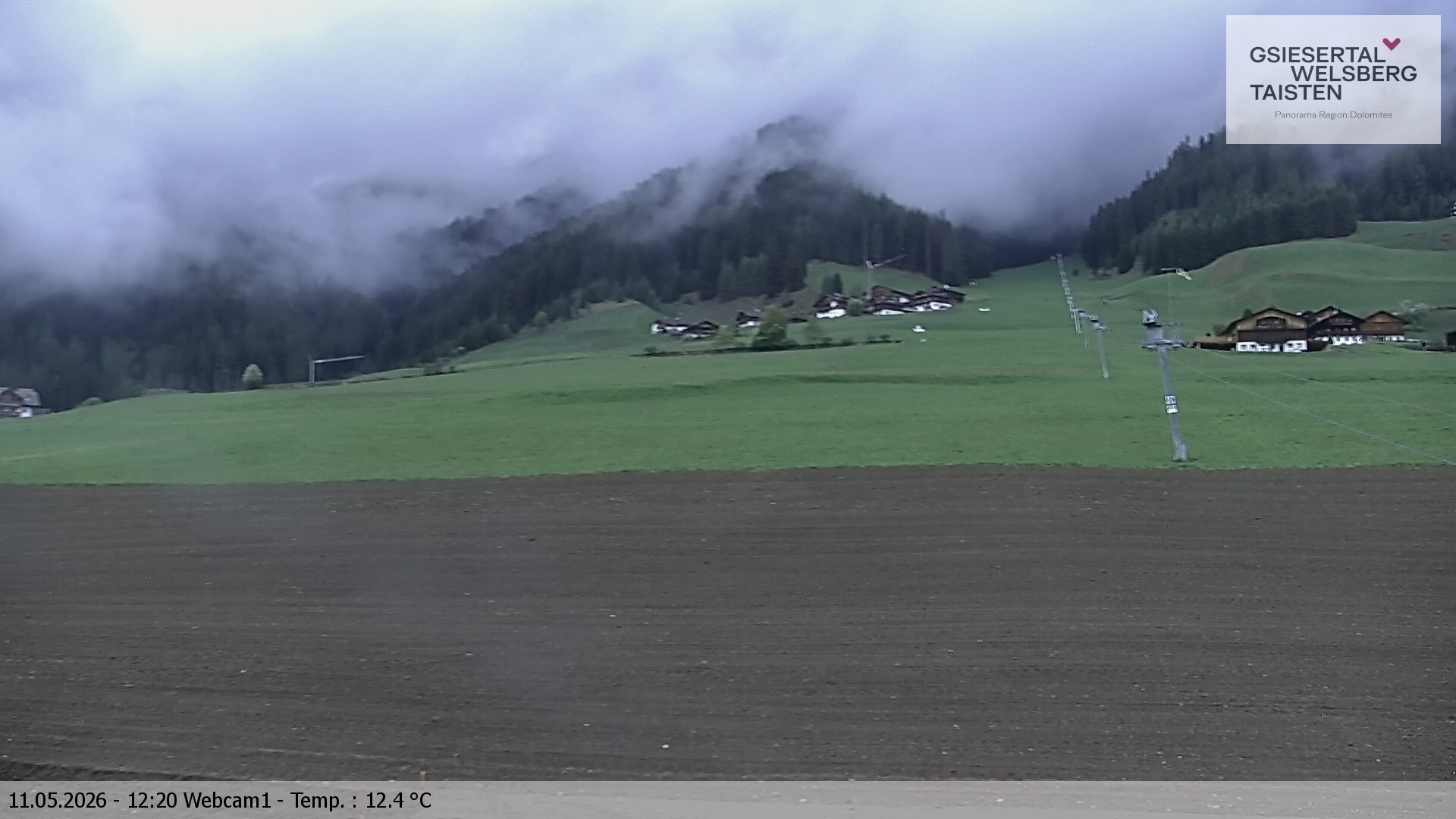 Archived image Webcam Binter – St. Magdalena, Gsiesertal (Südtirol)