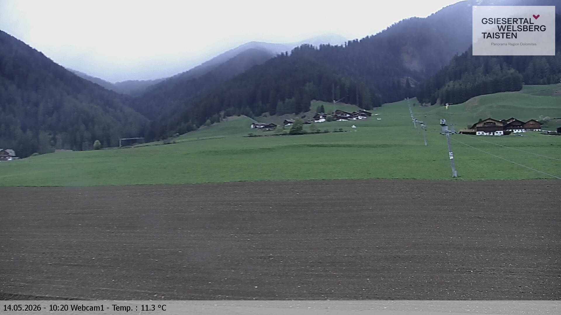 Archived image Webcam Binter – St. Magdalena, Gsiesertal (Südtirol)
