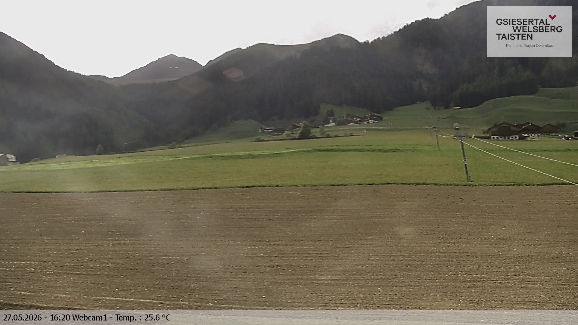 Archived image Webcam Binter – St. Magdalena, Gsiesertal (Südtirol)