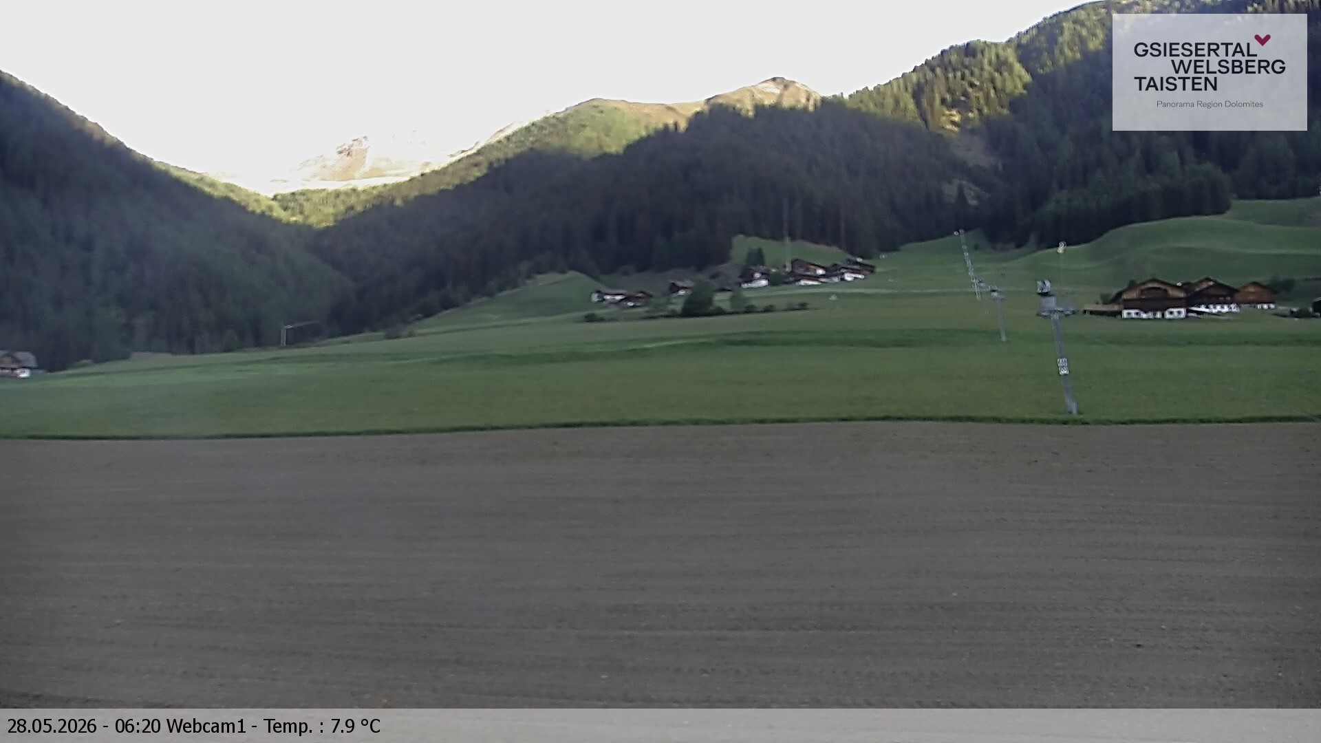 Archived image Webcam Binter – St. Magdalena, Gsiesertal (Südtirol)