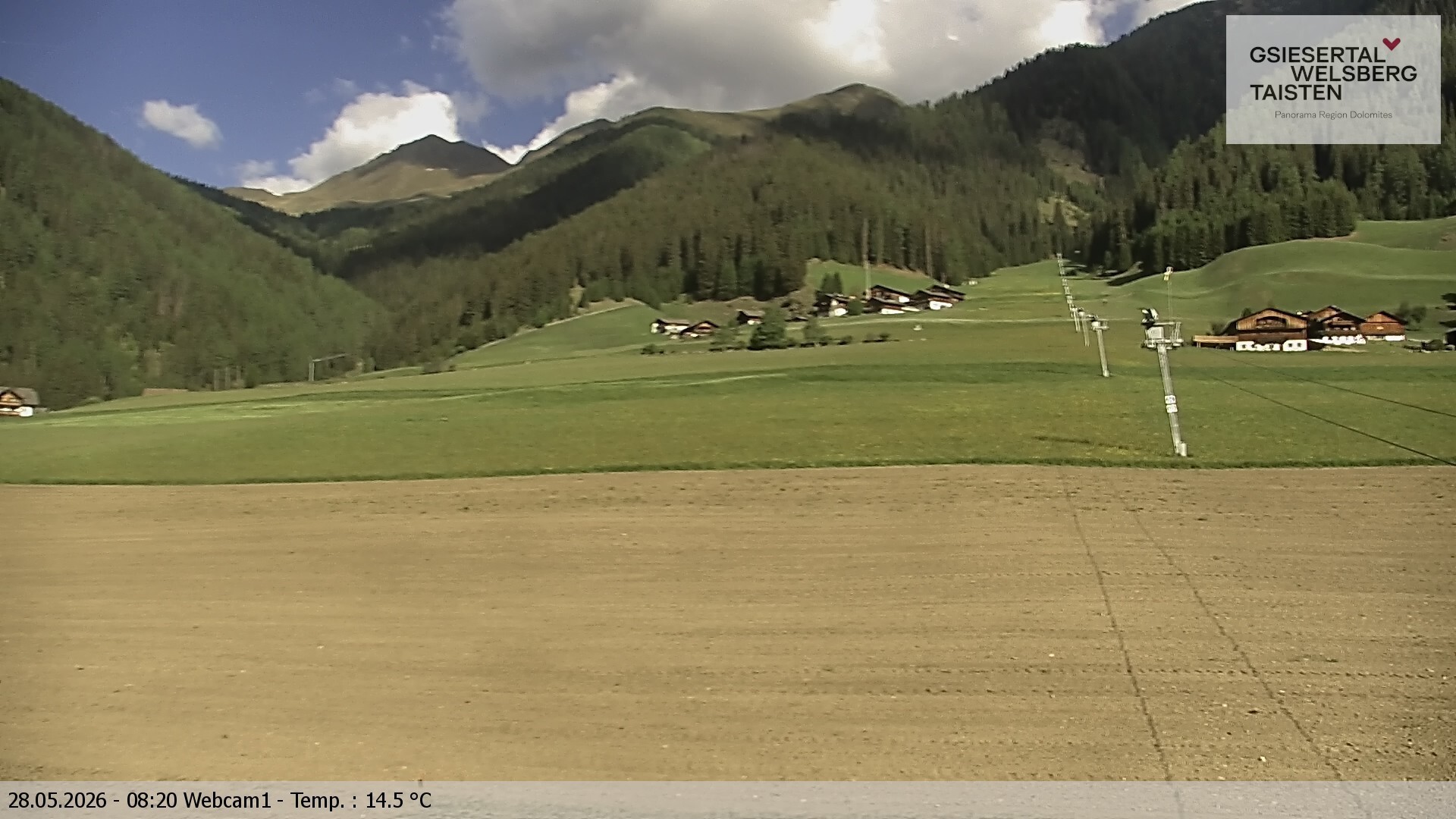 Archived image Webcam Binter – St. Magdalena, Gsiesertal (Südtirol)