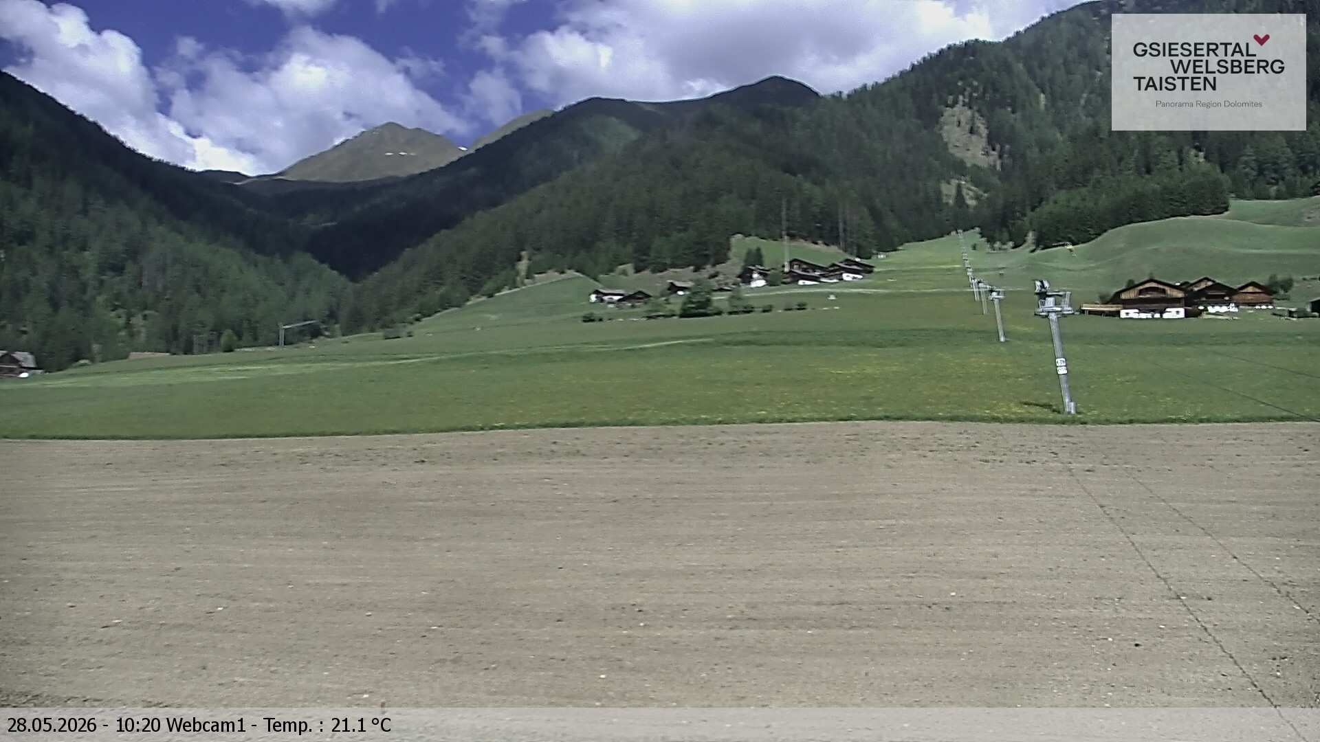 Archived image Webcam Binter – St. Magdalena, Gsiesertal (Südtirol)