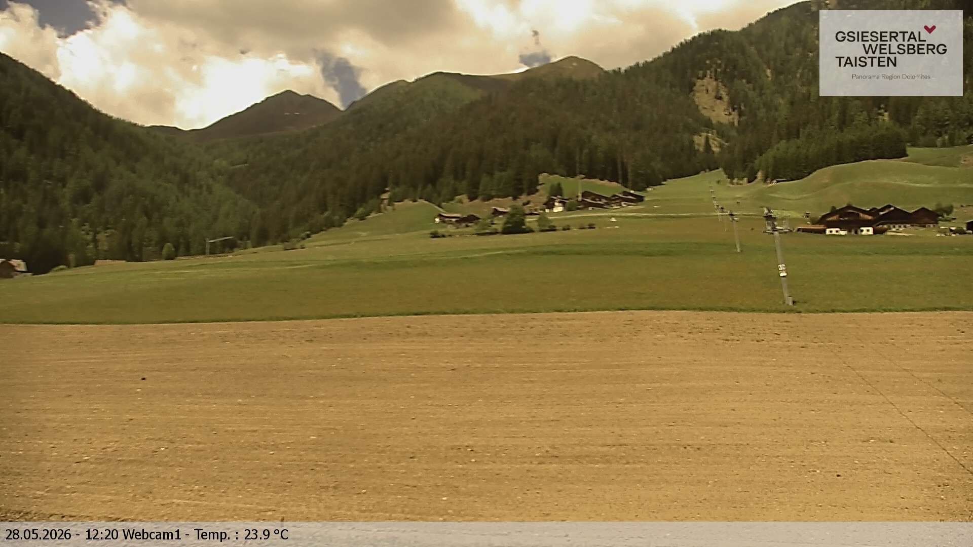 Archived image Webcam Binter – St. Magdalena, Gsiesertal (Südtirol)