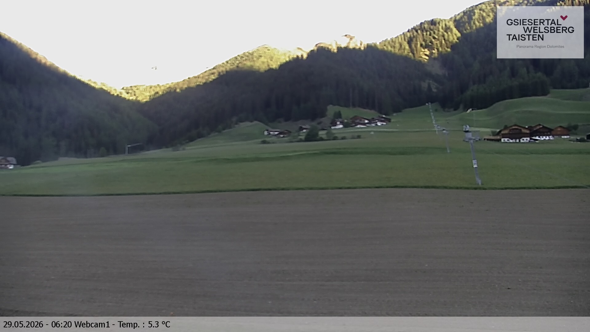 Archived image Webcam Binter – St. Magdalena, Gsiesertal (Südtirol)