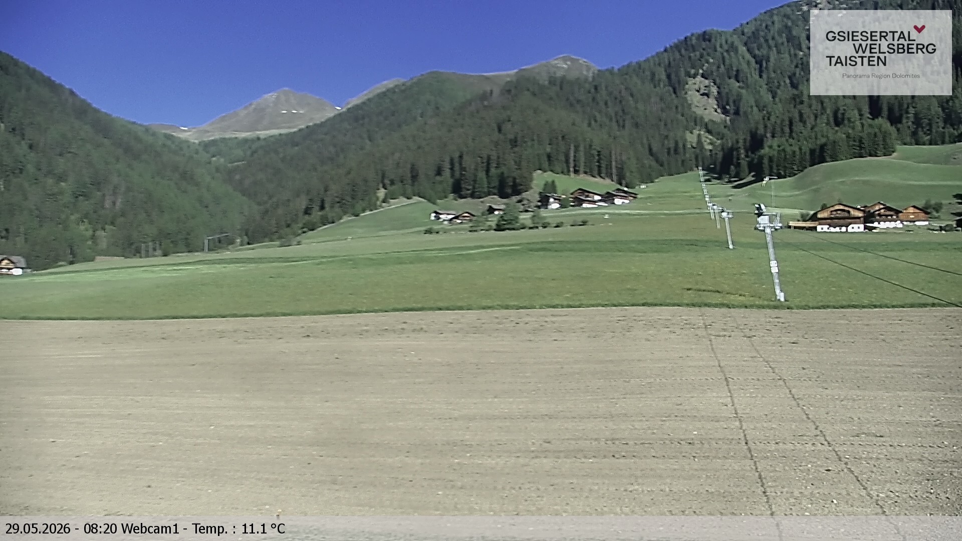 Archived image Webcam Binter – St. Magdalena, Gsiesertal (Südtirol)