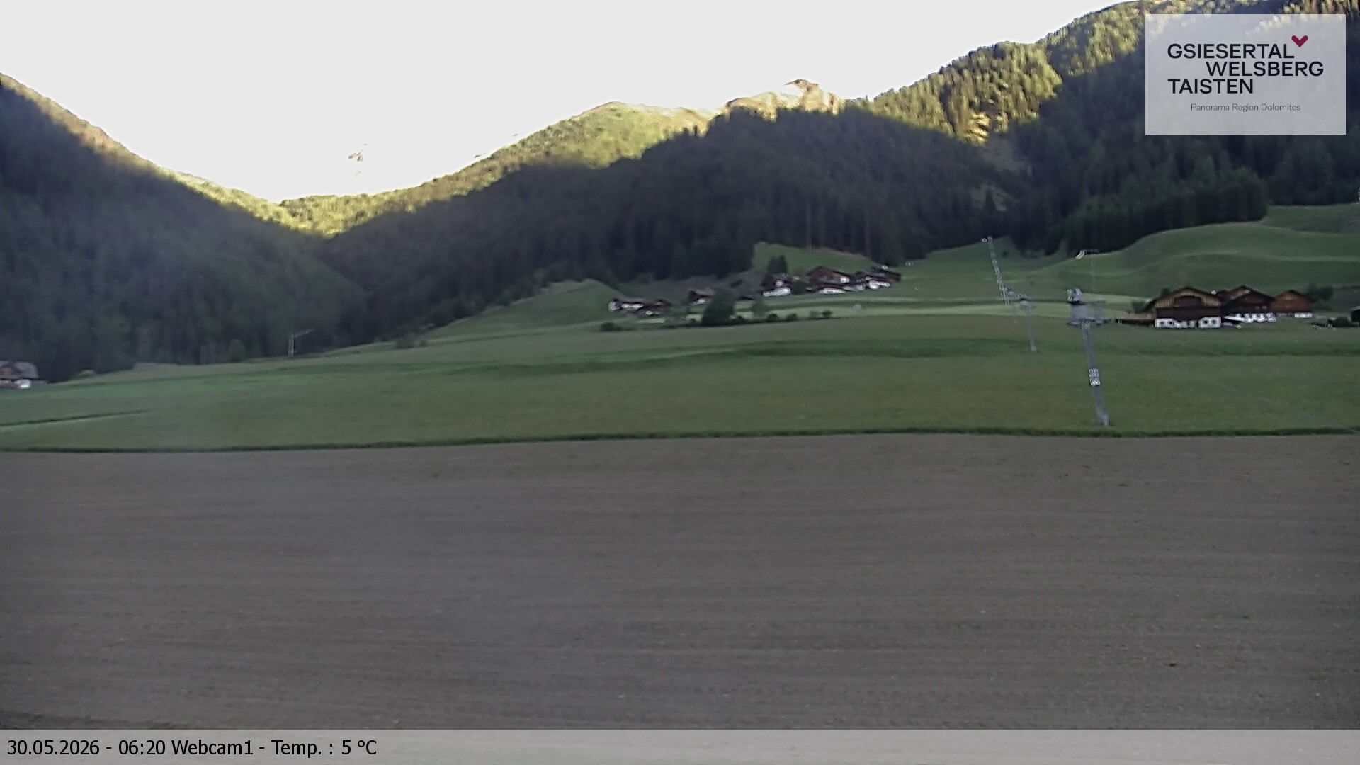 Archiv Foto Webcam Binter Höfe – St. Magdalena, Gsiesertal (Südtirol)