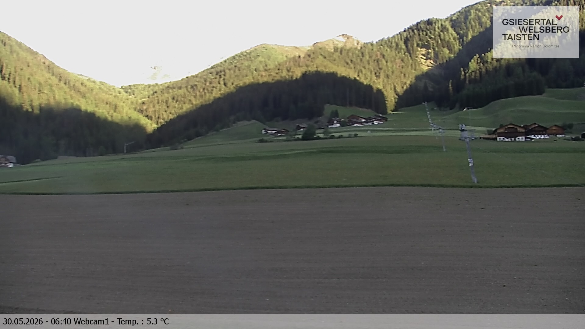 Archiv Foto Webcam Binter Höfe – St. Magdalena, Gsiesertal (Südtirol)