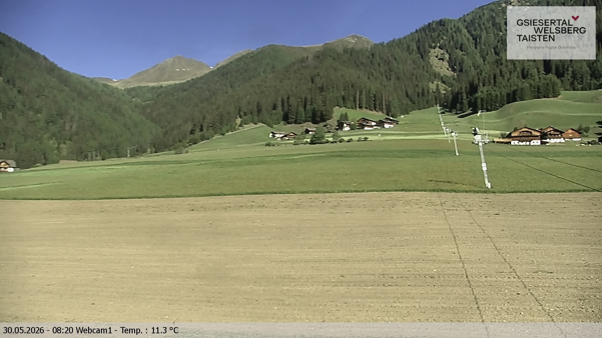 Archiv Foto Webcam Binter Höfe – St. Magdalena, Gsiesertal (Südtirol)