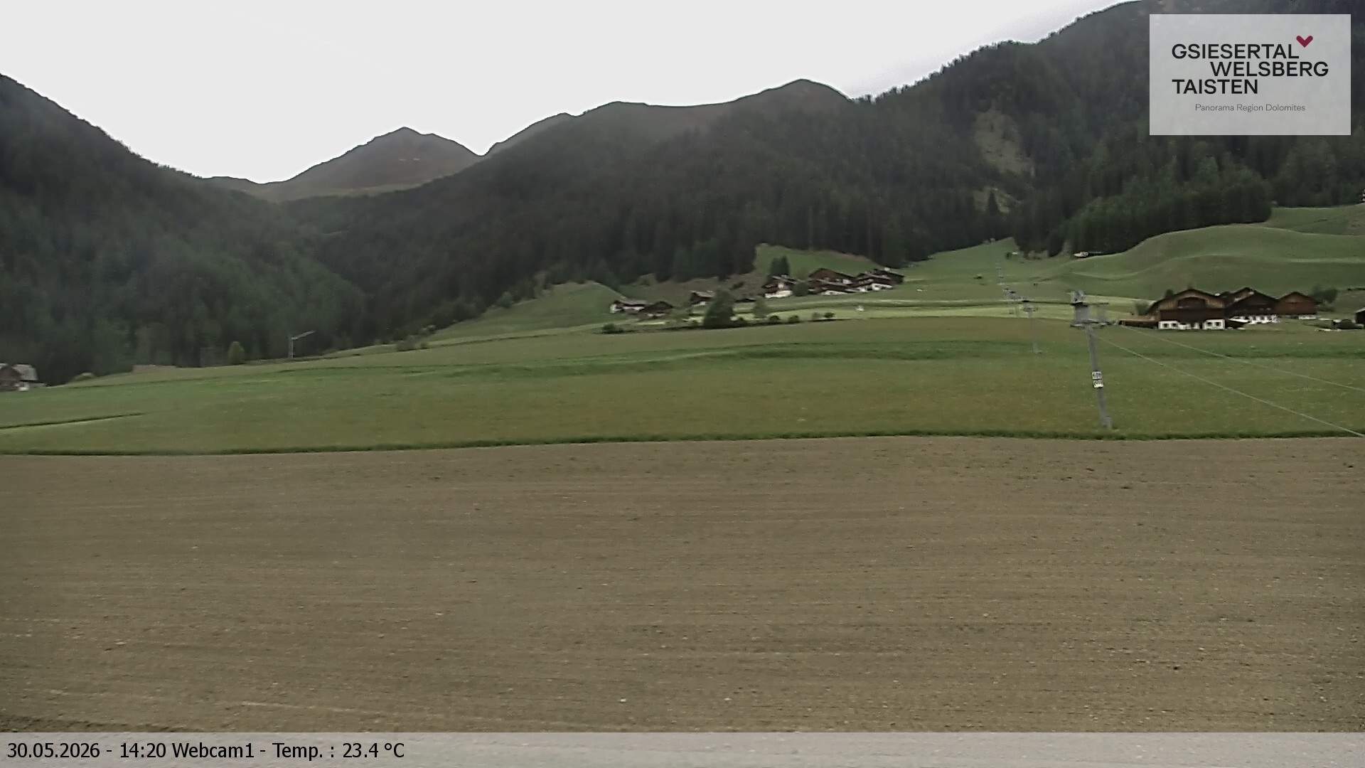 Archiv Foto Webcam Binter Höfe – St. Magdalena, Gsiesertal (Südtirol)