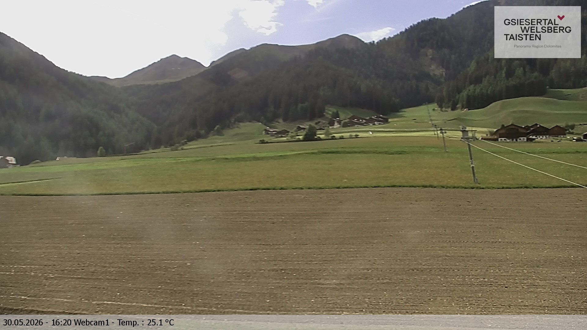 Archiv Foto Webcam Binter Höfe – St. Magdalena, Gsiesertal (Südtirol)