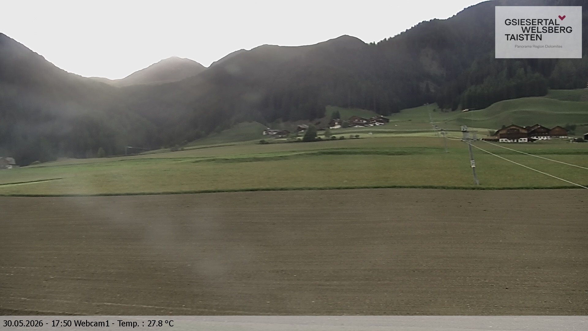 Archiv Foto Webcam Binter Höfe – St. Magdalena, Gsiesertal (Südtirol)
