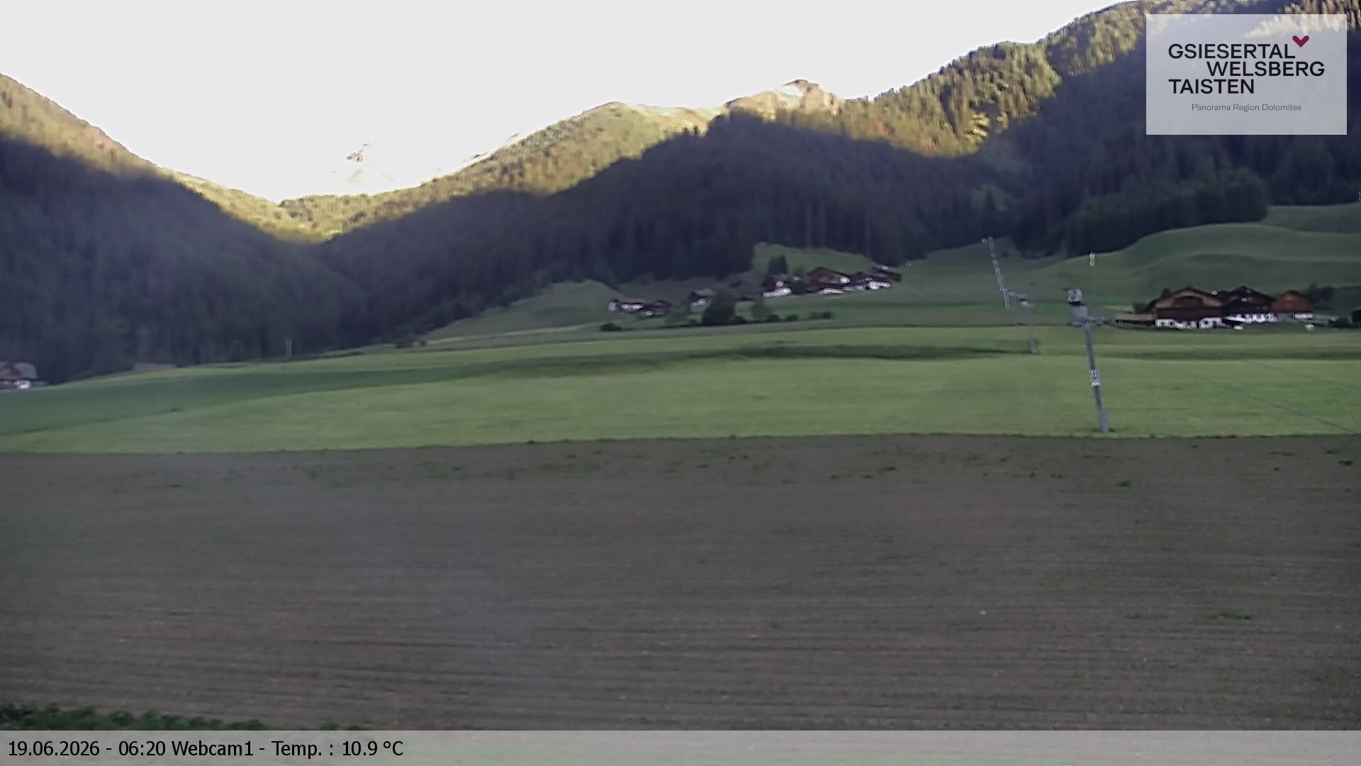 Archiv Foto Webcam Binter Höfe – St. Magdalena, Gsiesertal (Südtirol)