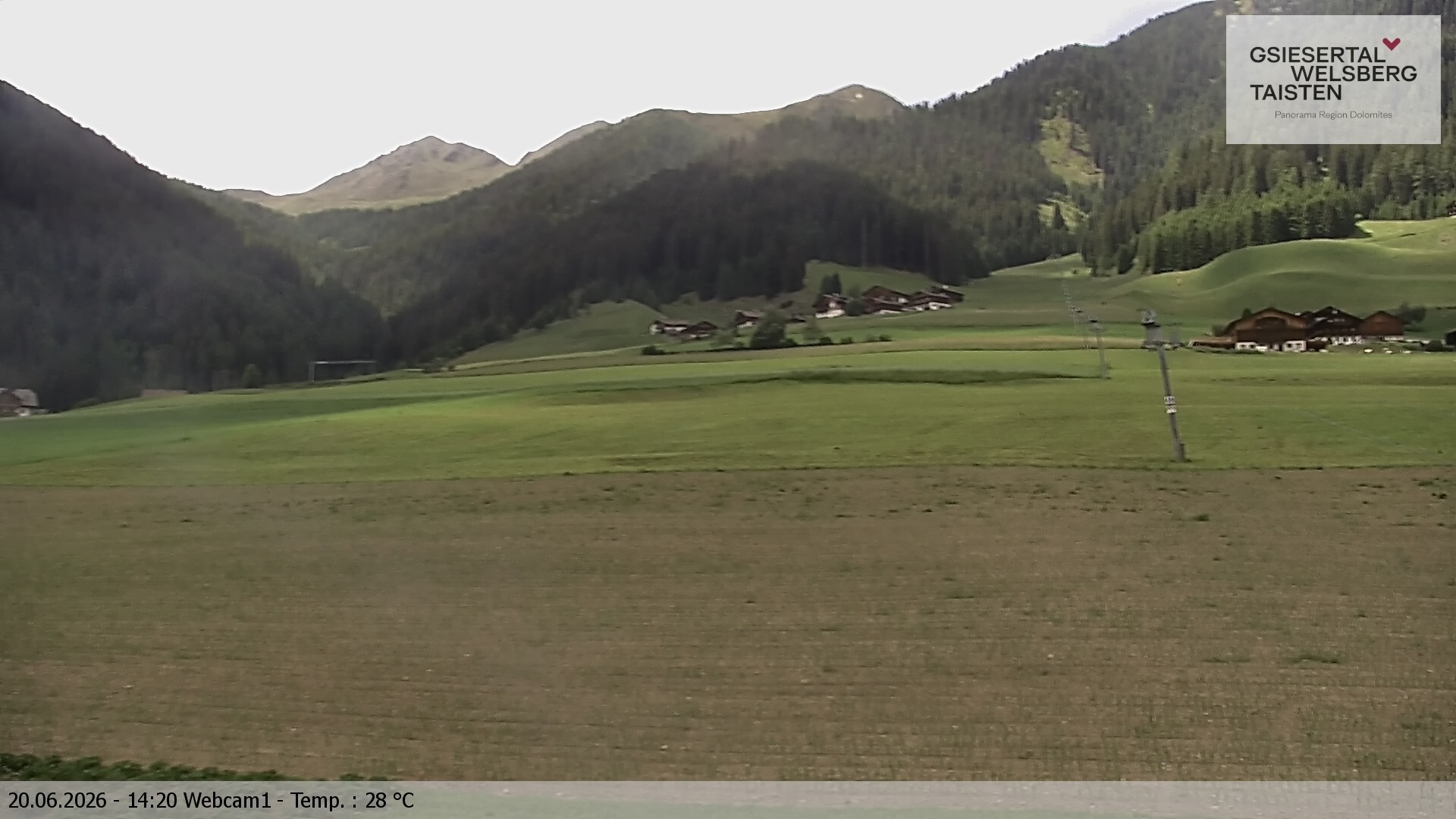Archiv Foto Webcam Binter Höfe – St. Magdalena, Gsiesertal (Südtirol)