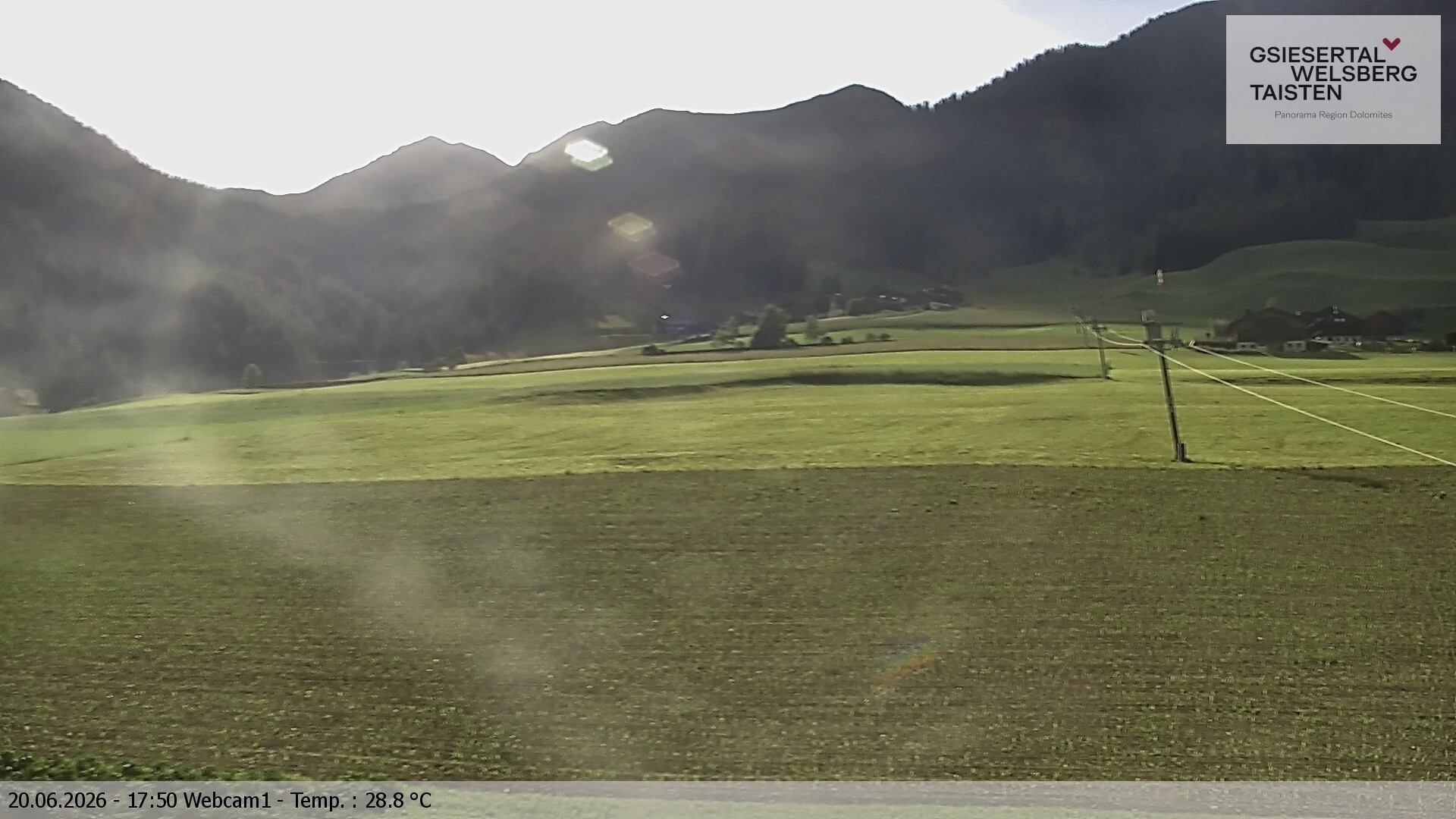 Archiv Foto Webcam Binter Höfe – St. Magdalena, Gsiesertal (Südtirol)
