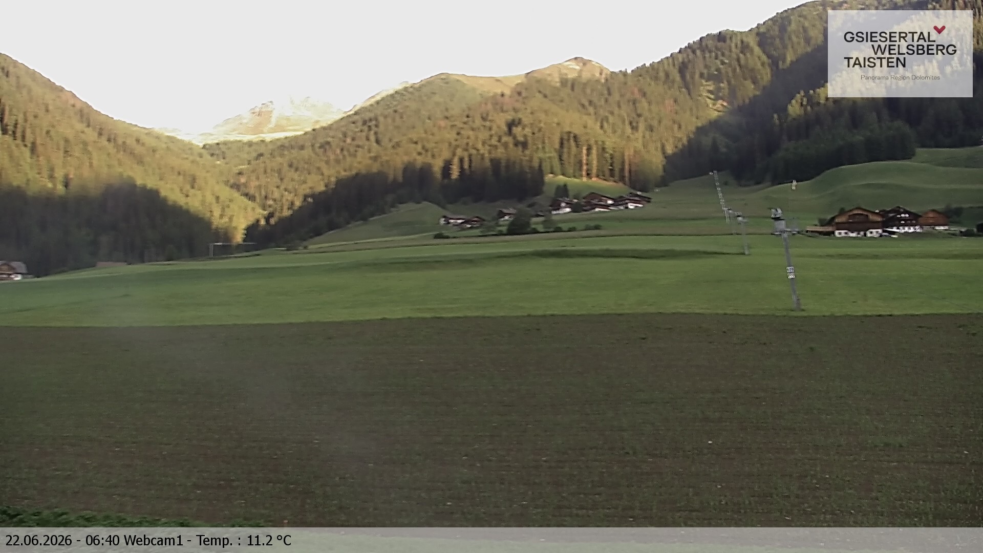 Archiv Foto Webcam Binter Höfe – St. Magdalena, Gsiesertal (Südtirol)