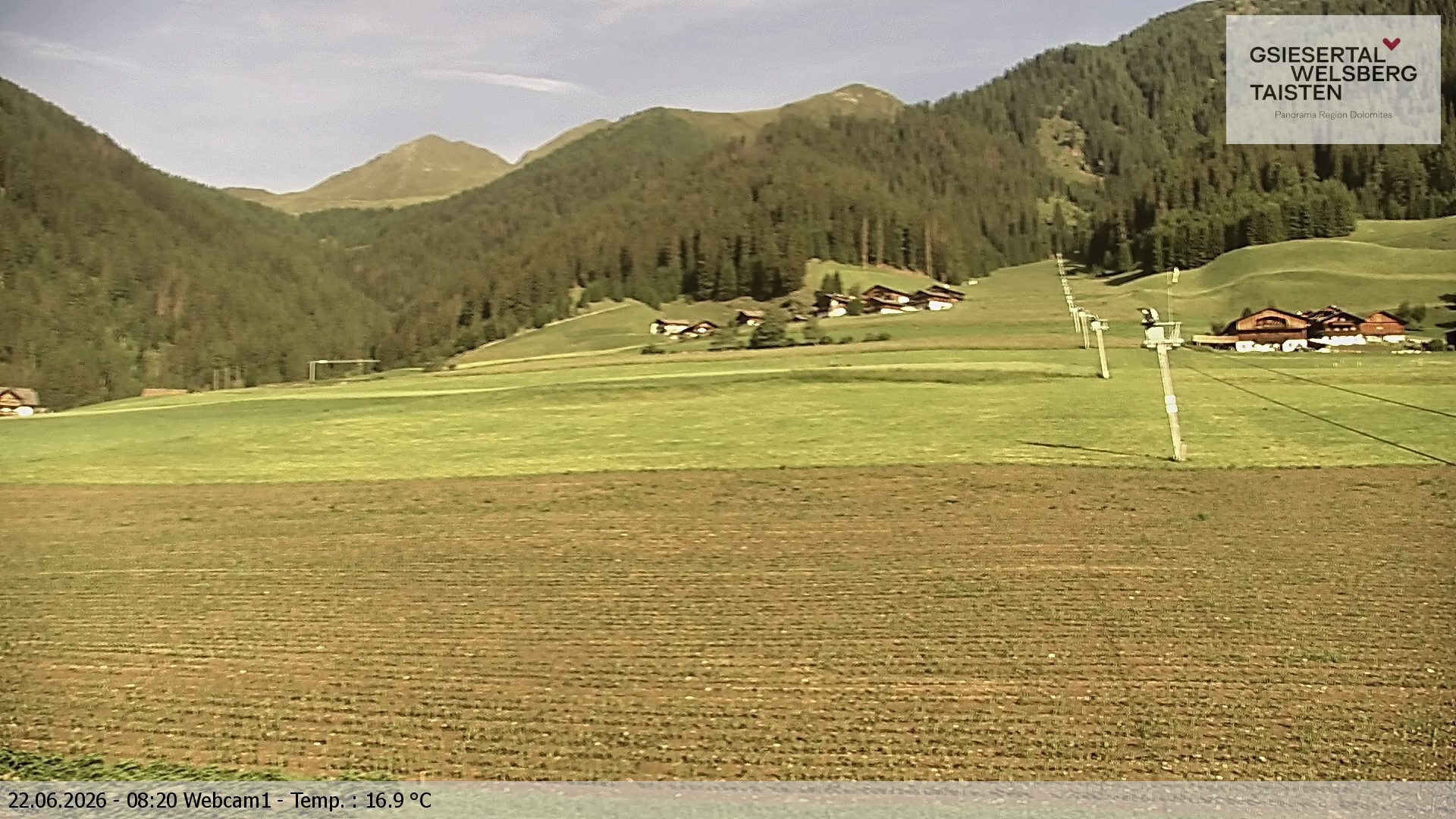 Archived image Webcam Binter – St. Magdalena, Gsiesertal (Südtirol)