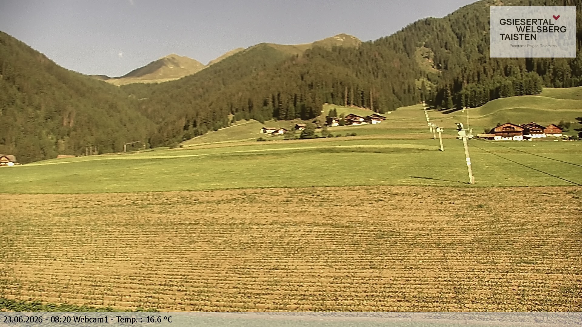 Archiv Foto Webcam Binter Höfe – St. Magdalena, Gsiesertal (Südtirol)