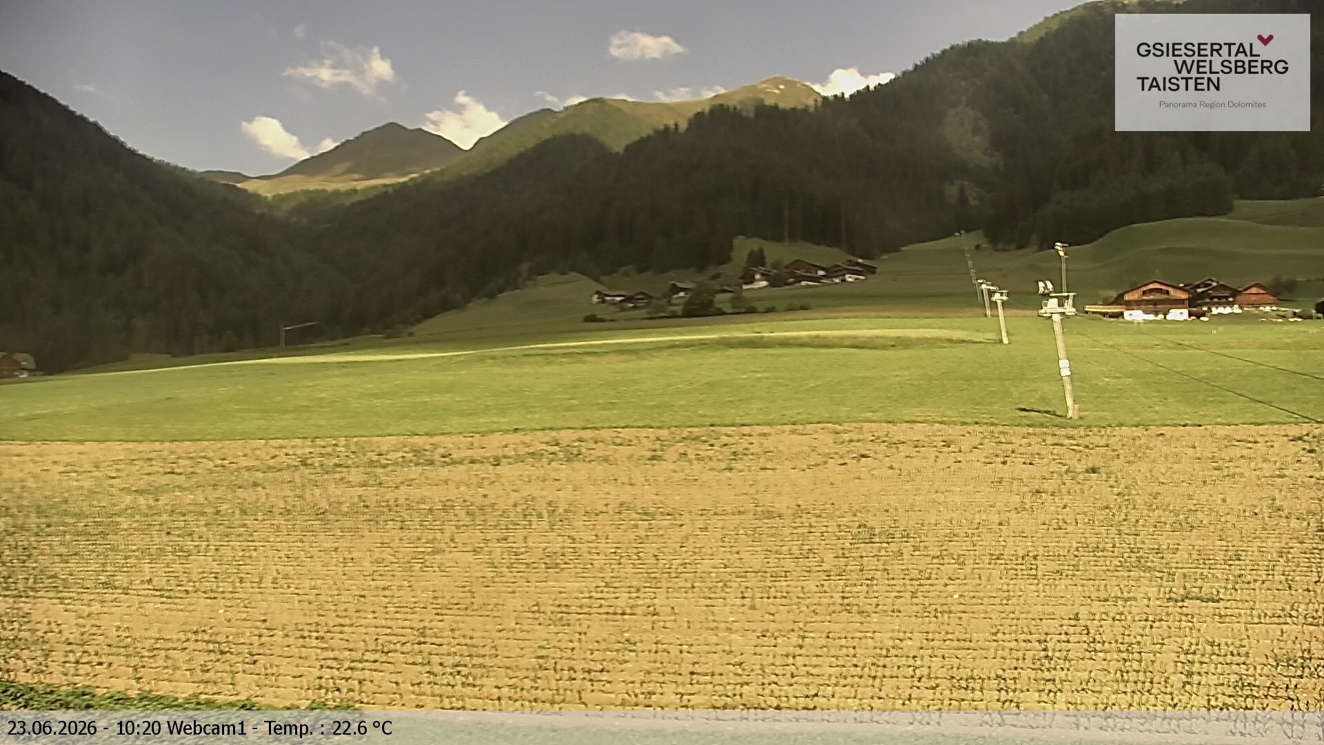 Archiv Foto Webcam Binter Höfe – St. Magdalena, Gsiesertal (Südtirol)