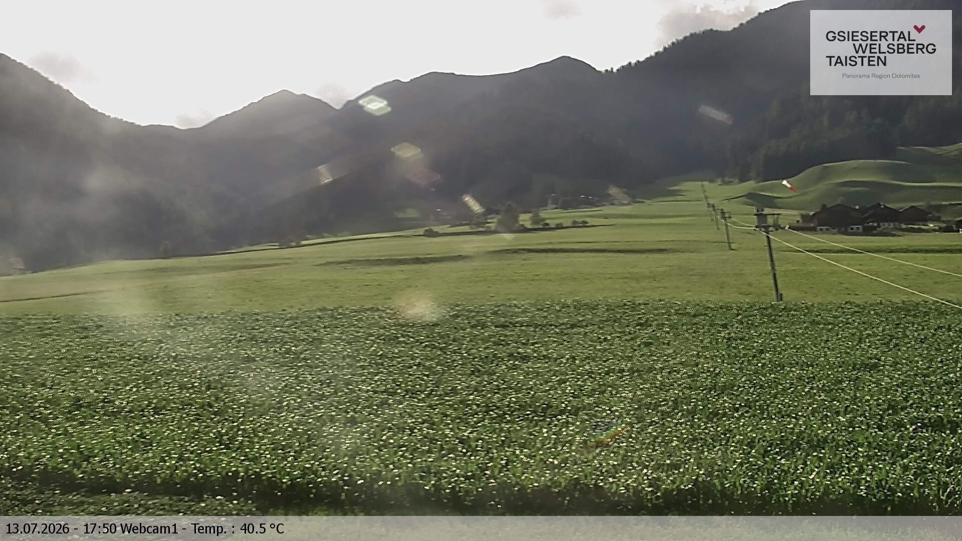Archiv Foto Webcam Binter Höfe – St. Magdalena, Gsiesertal (Südtirol)