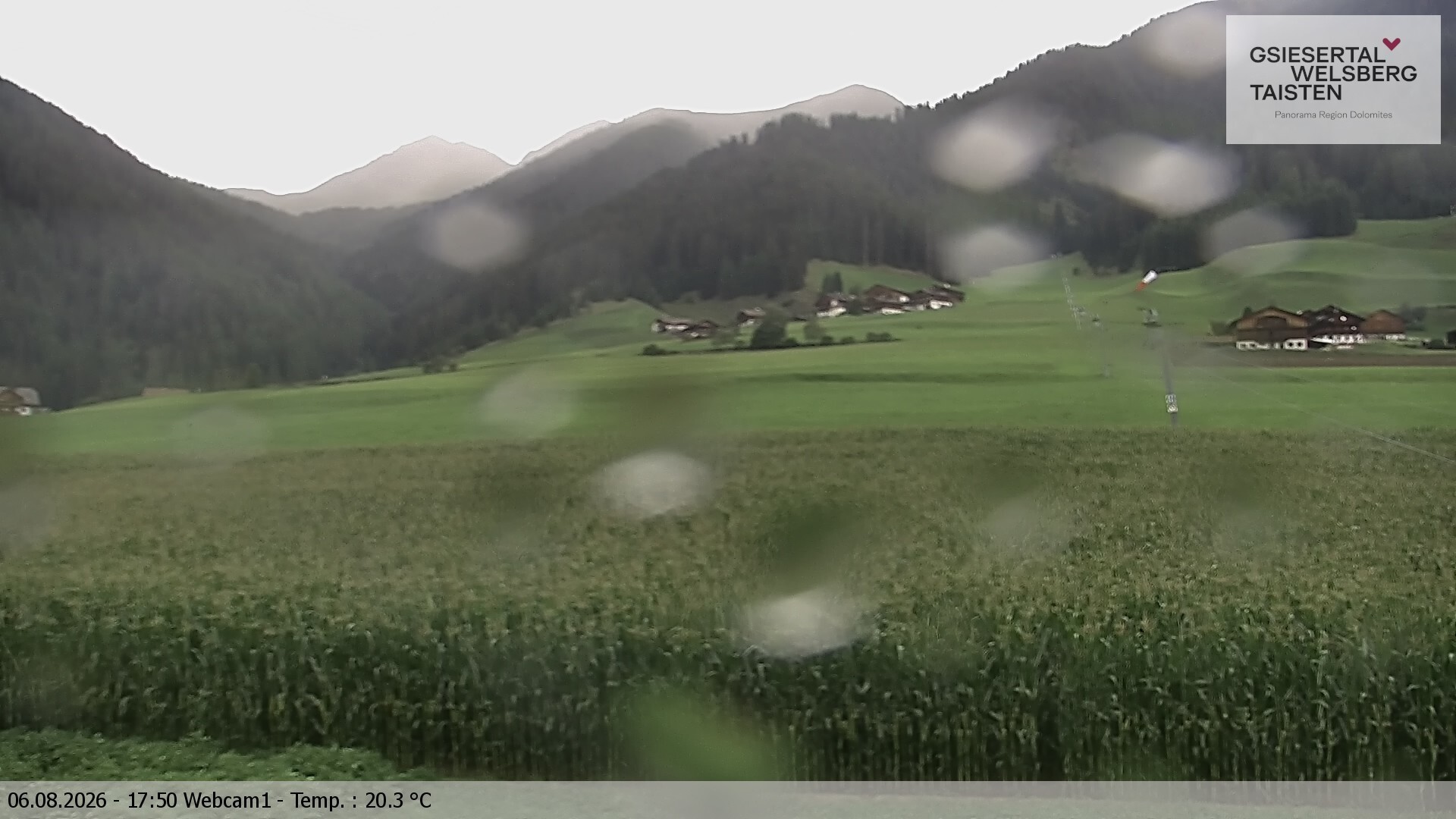Archiv Foto Webcam Binter Höfe – St. Magdalena, Gsiesertal (Südtirol)