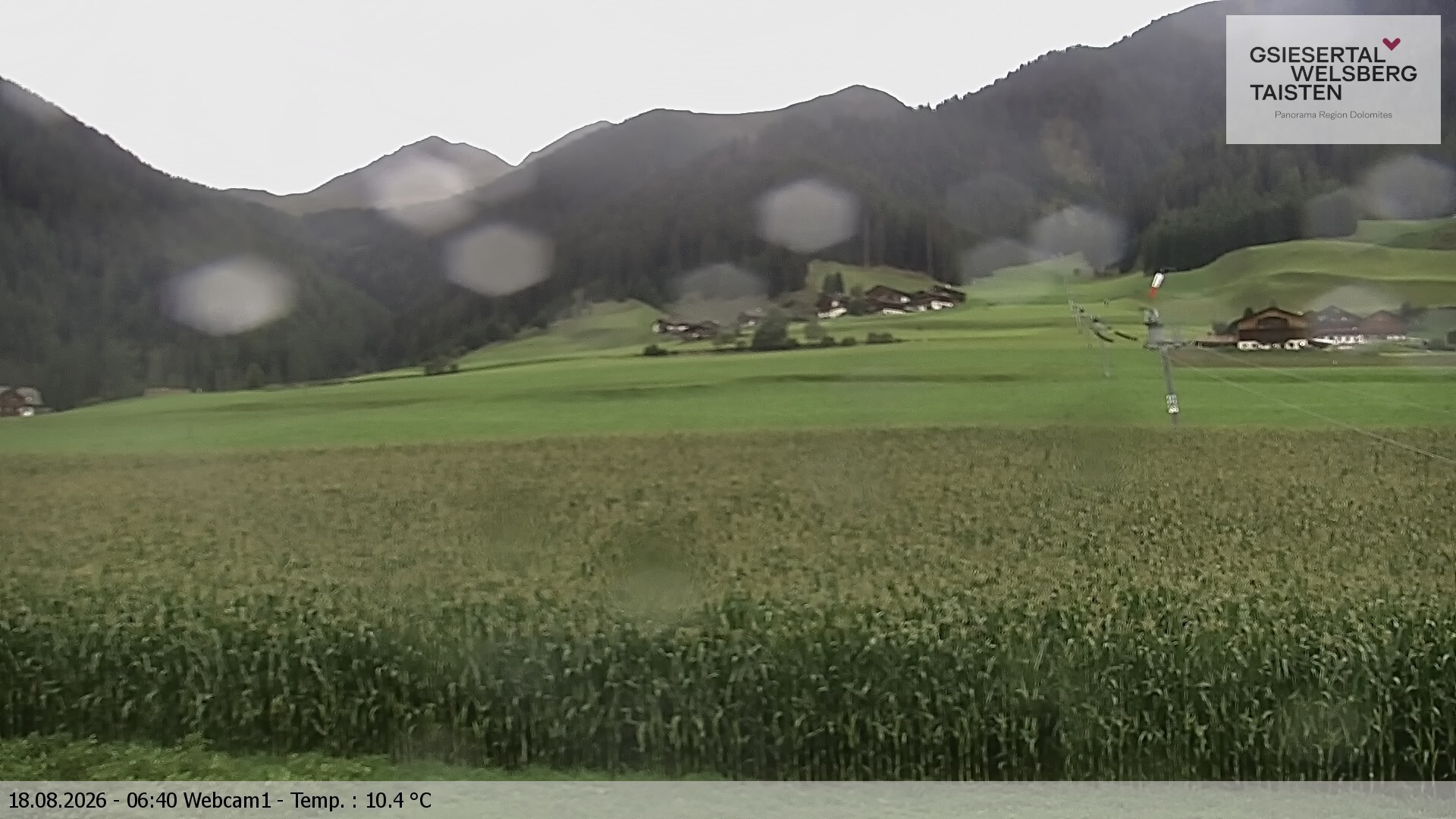 Archiv Foto Webcam Binter Höfe – St. Magdalena, Gsiesertal (Südtirol)