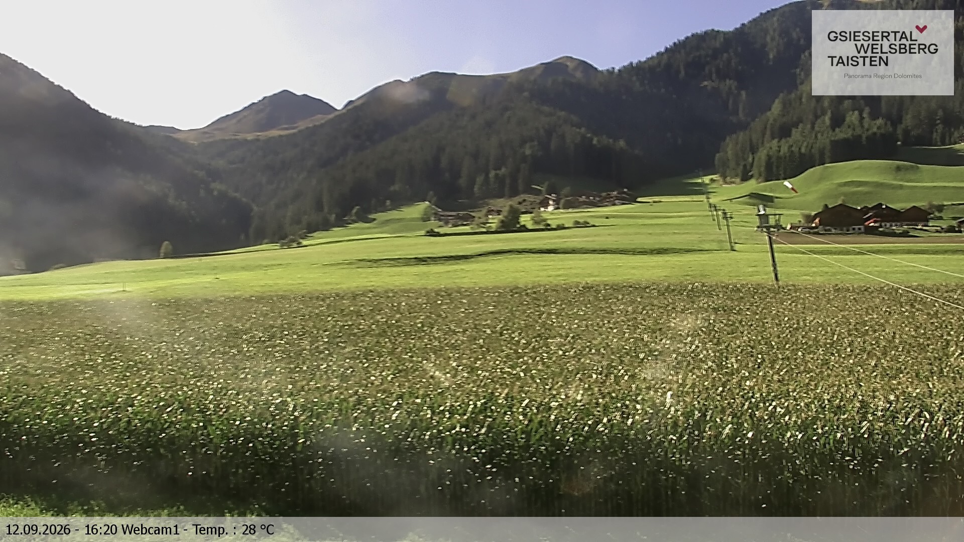 Archiv Foto Webcam Binter Höfe – St. Magdalena, Gsiesertal (Südtirol)