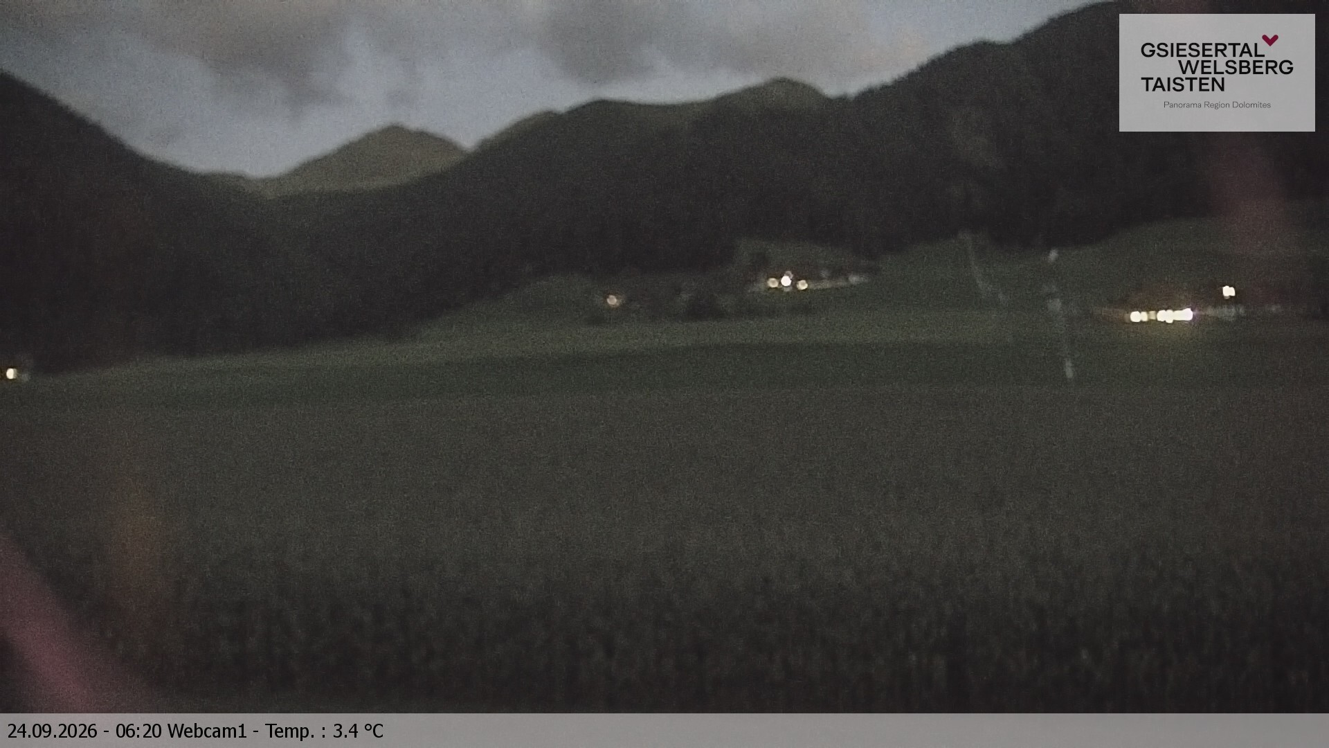 Archived image Webcam Binter – St. Magdalena, Gsiesertal (Südtirol)