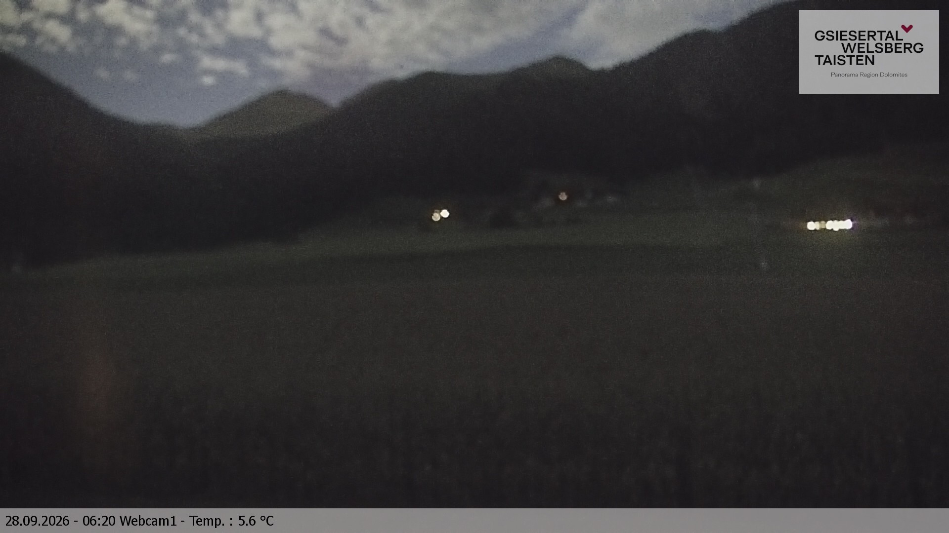 Archived image Webcam Binter – St. Magdalena, Gsiesertal (Südtirol)