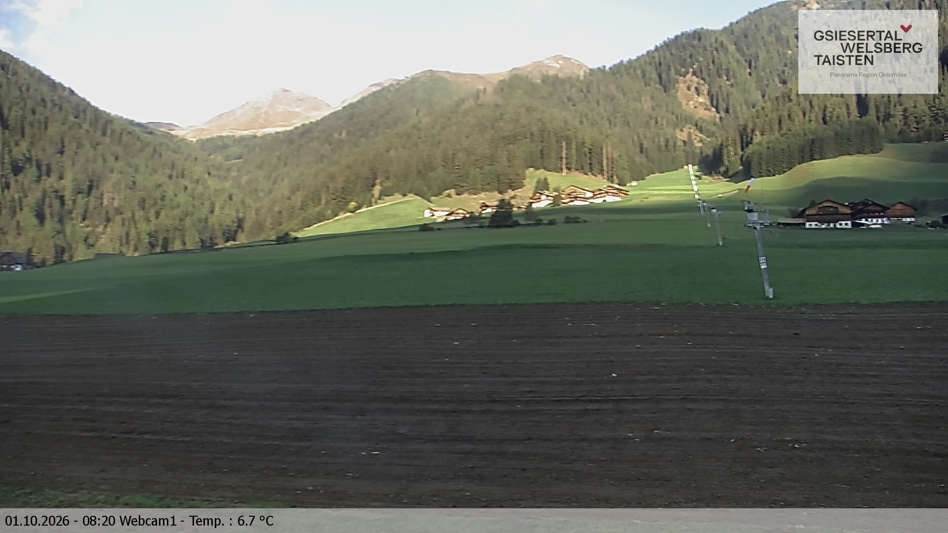 Archived image Webcam Binter – St. Magdalena, Gsiesertal (Südtirol)