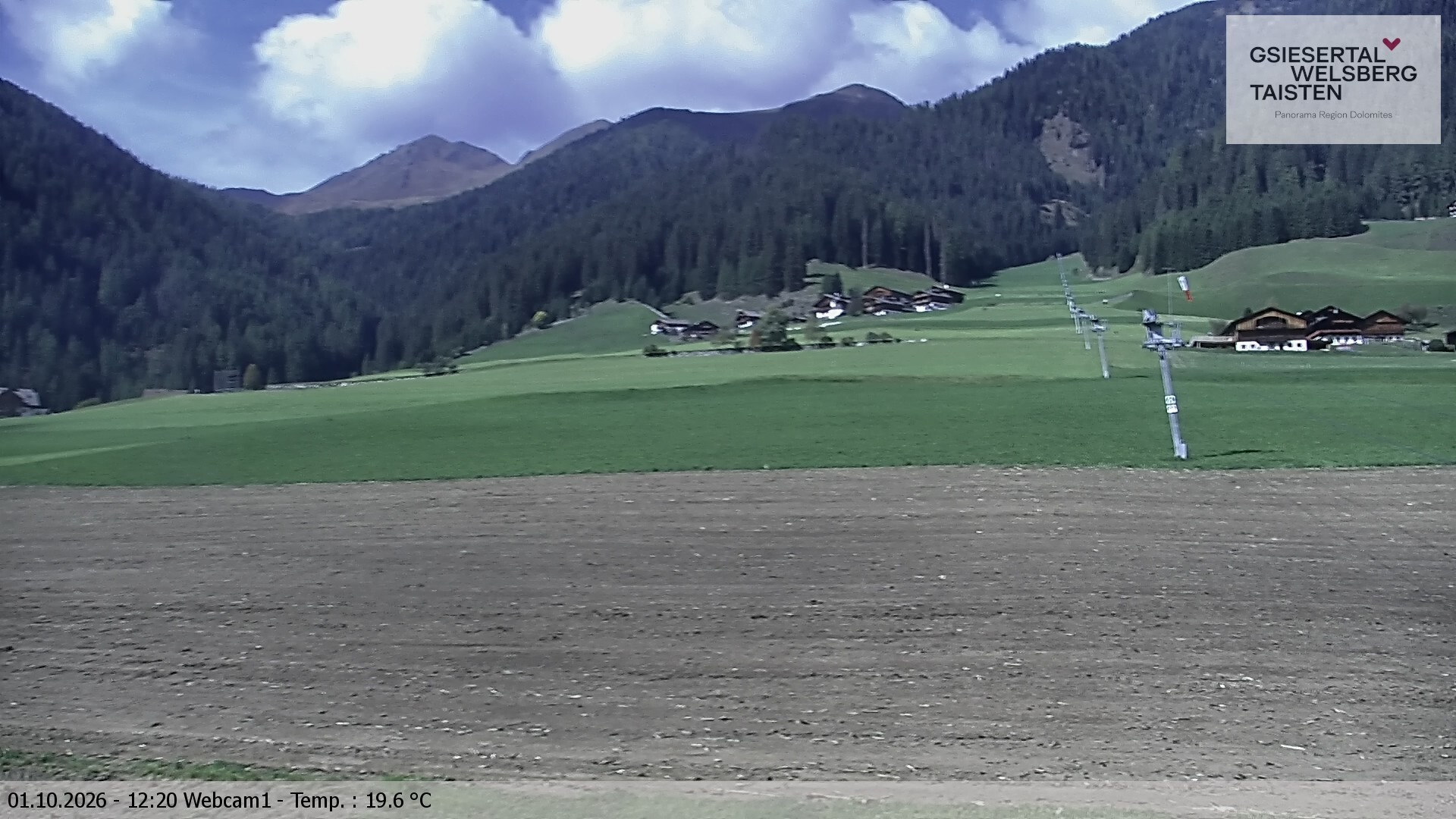 Archived image Webcam Binter – St. Magdalena, Gsiesertal (Südtirol)