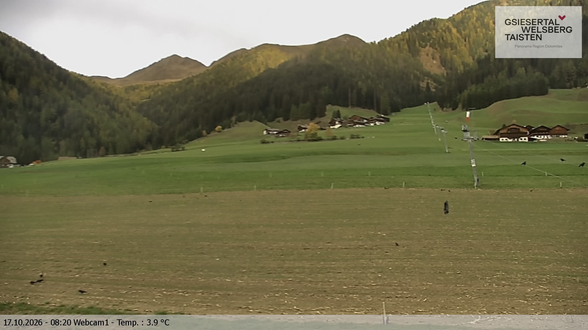 Archiv Foto Webcam Binter Höfe – St. Magdalena, Gsiesertal (Südtirol)