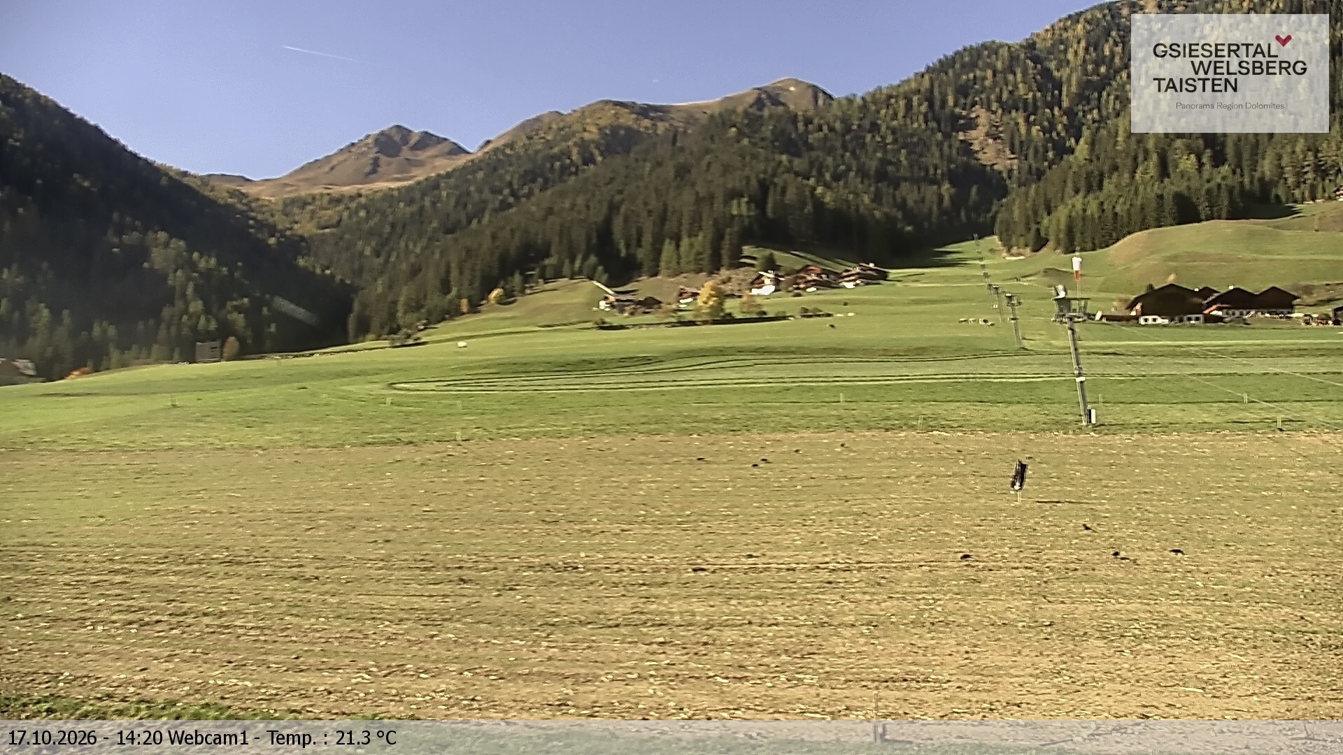 Archiv Foto Webcam Binter Höfe – St. Magdalena, Gsiesertal (Südtirol)