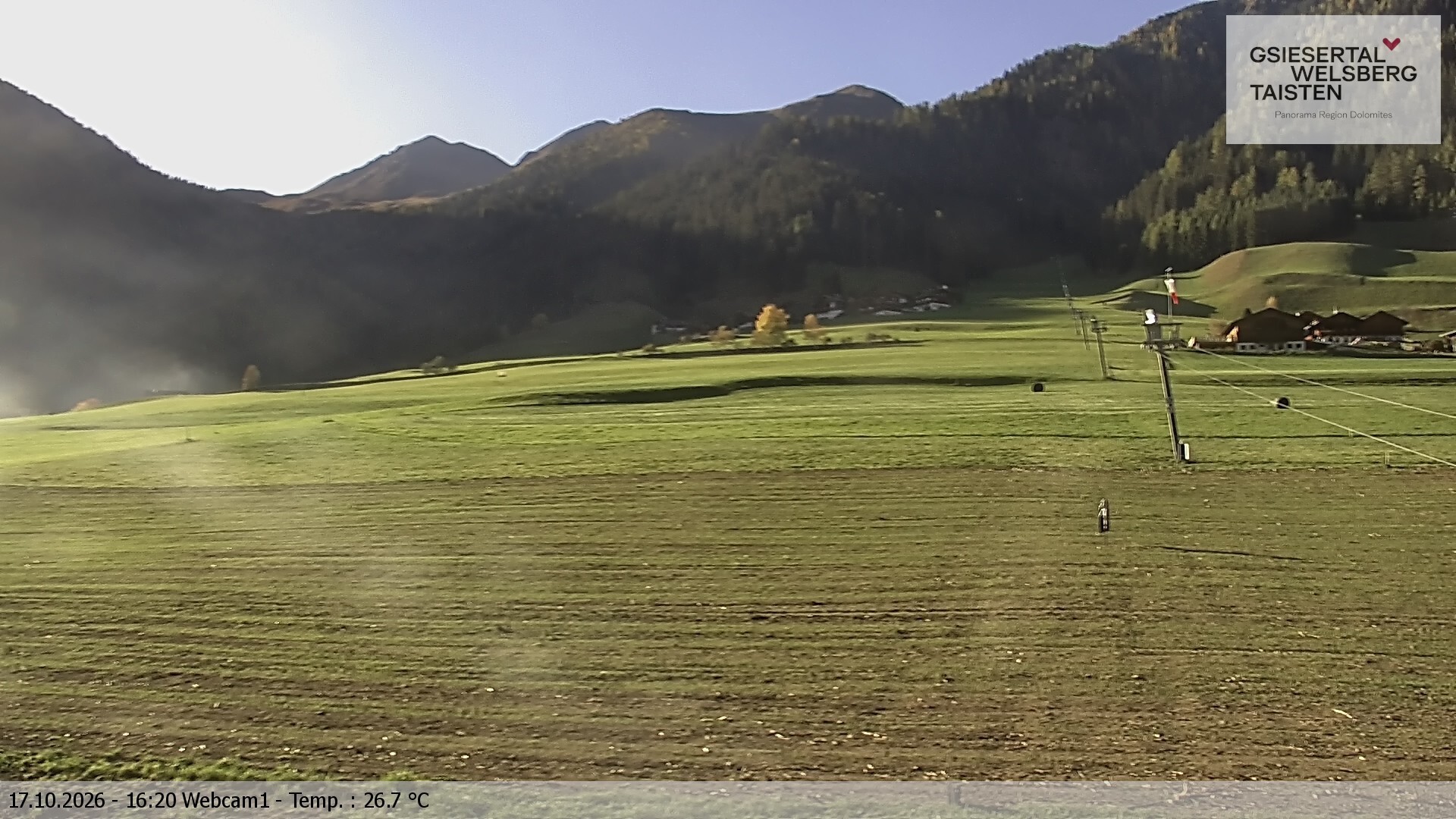 Archiv Foto Webcam Binter Höfe – St. Magdalena, Gsiesertal (Südtirol)