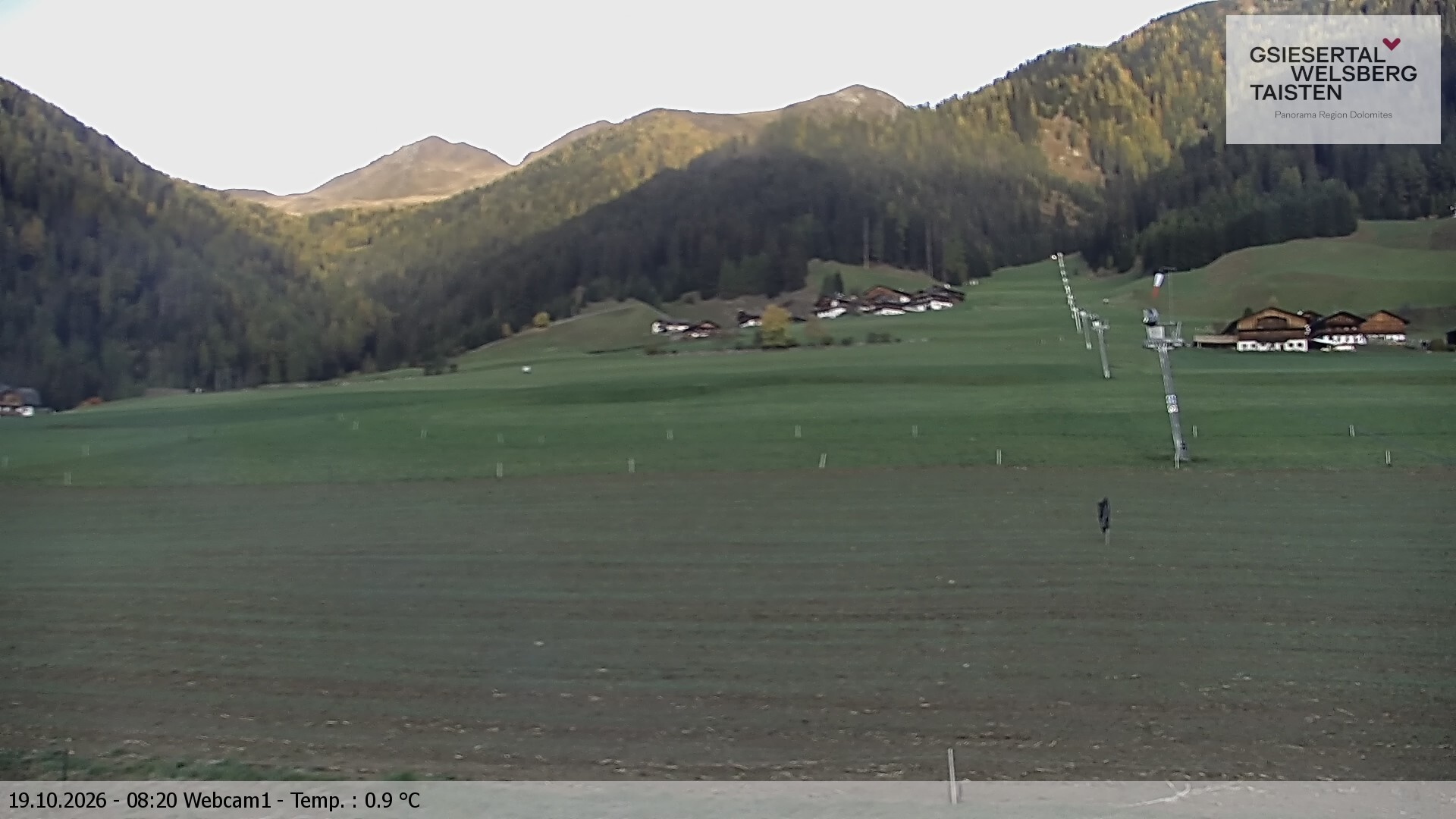 Archived image Webcam Binter – St. Magdalena, Gsiesertal (Südtirol)
