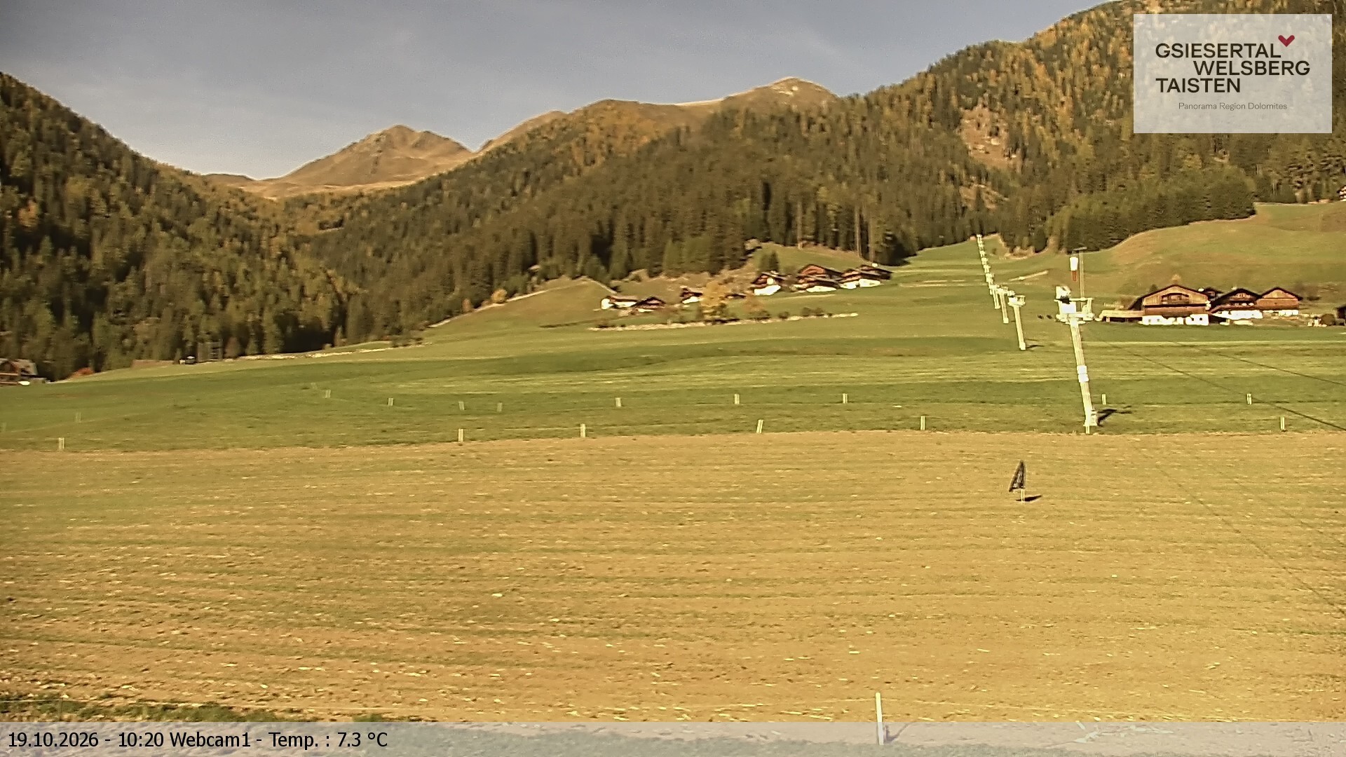 Archived image Webcam Binter – St. Magdalena, Gsiesertal (Südtirol)
